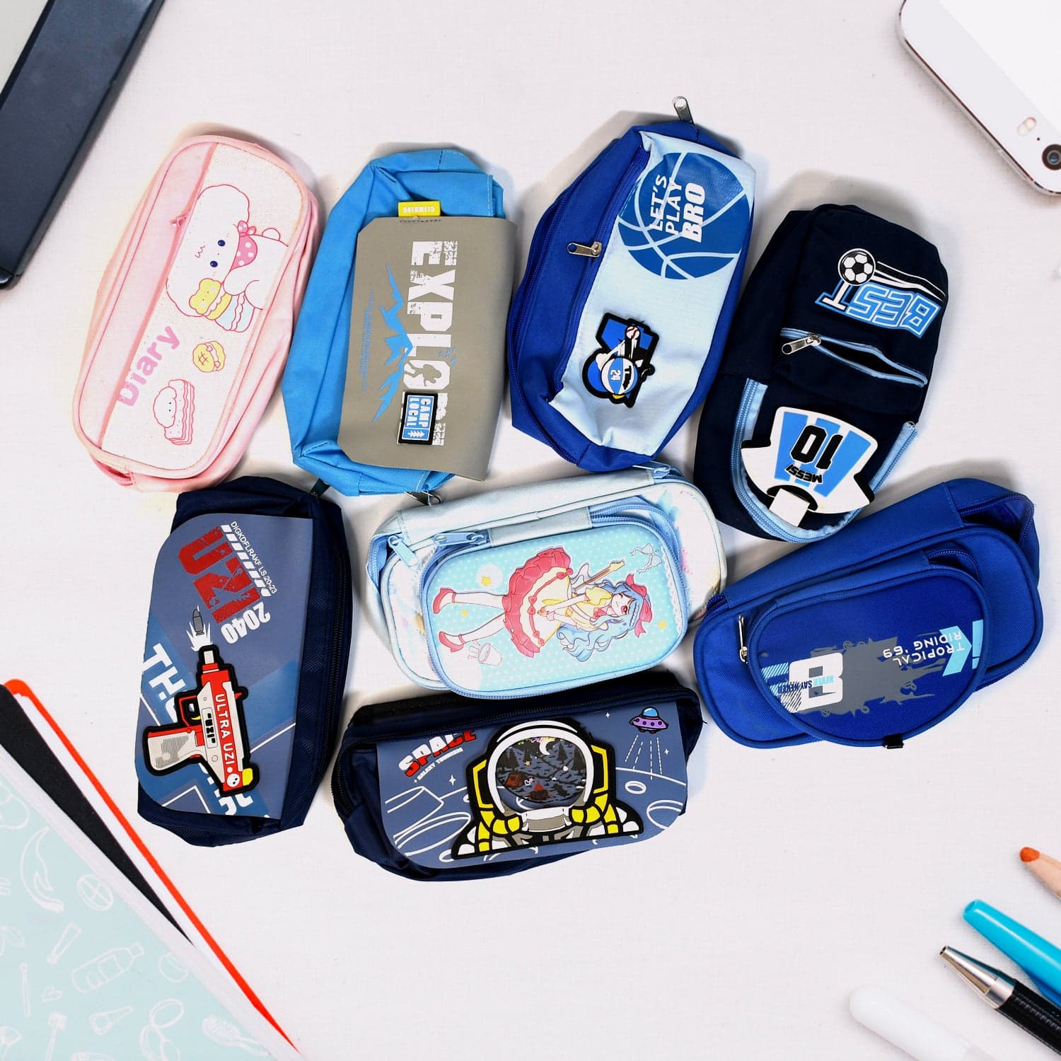 Mix Designs Pouch of Stylish, Functional Storage Bag (1pc) thumbnail 2
