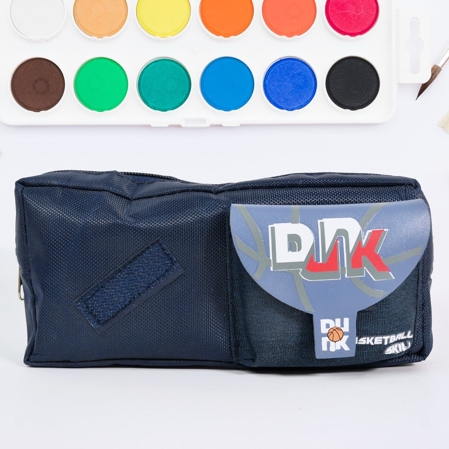 Pencil Pouch With Zipper, Students Pencil Case Large Capacity, Makeup Pouch, Stationery Bag (1 Pc) thumbnail 1