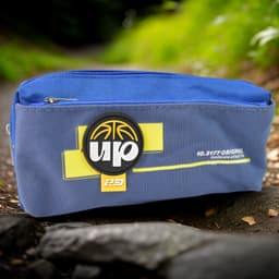 Pencil Pouch With Zipper (1 Pc / 2 Compartment)