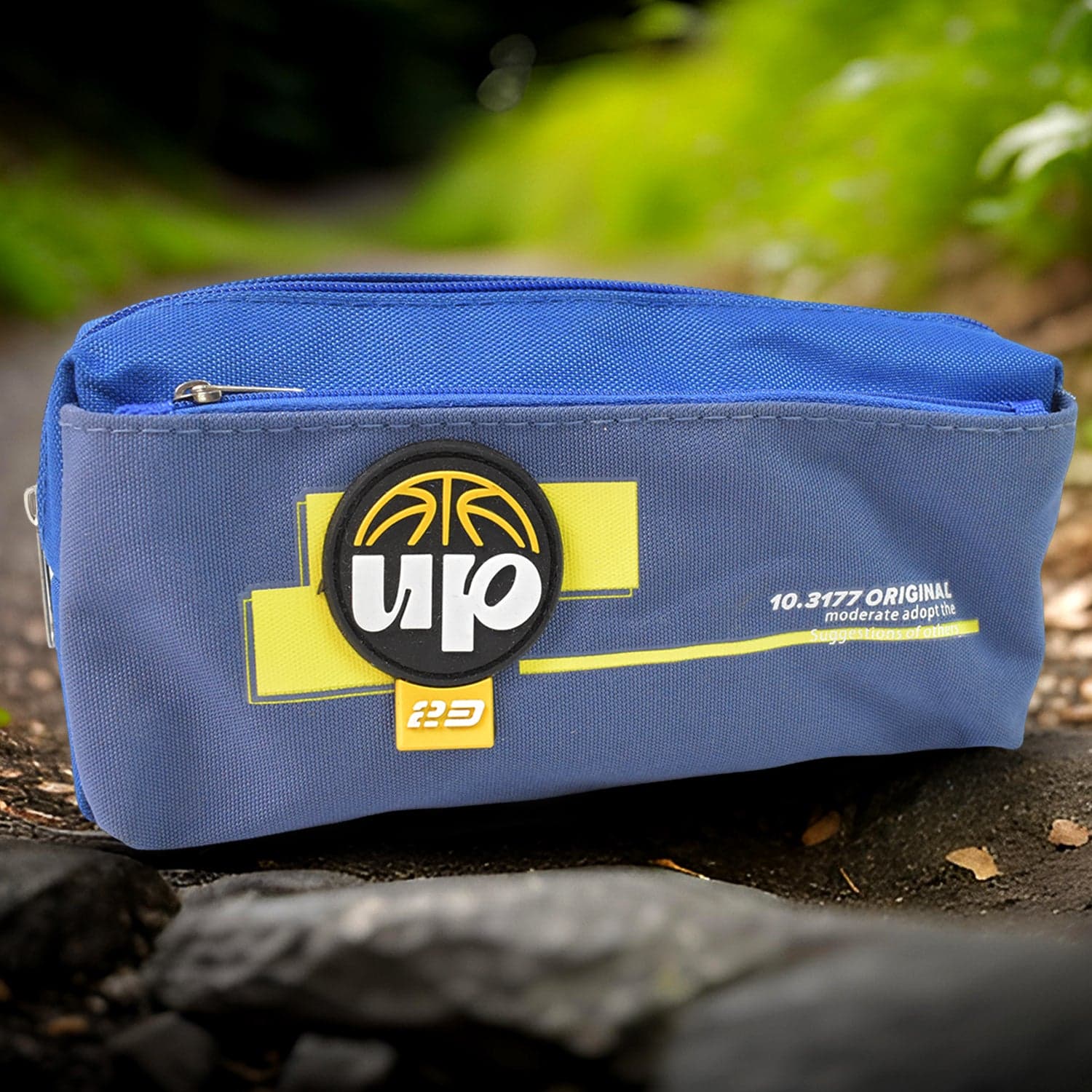 Pencil Pouch With Zipper (1 Pc / 2 Compartment) thumbnail 1