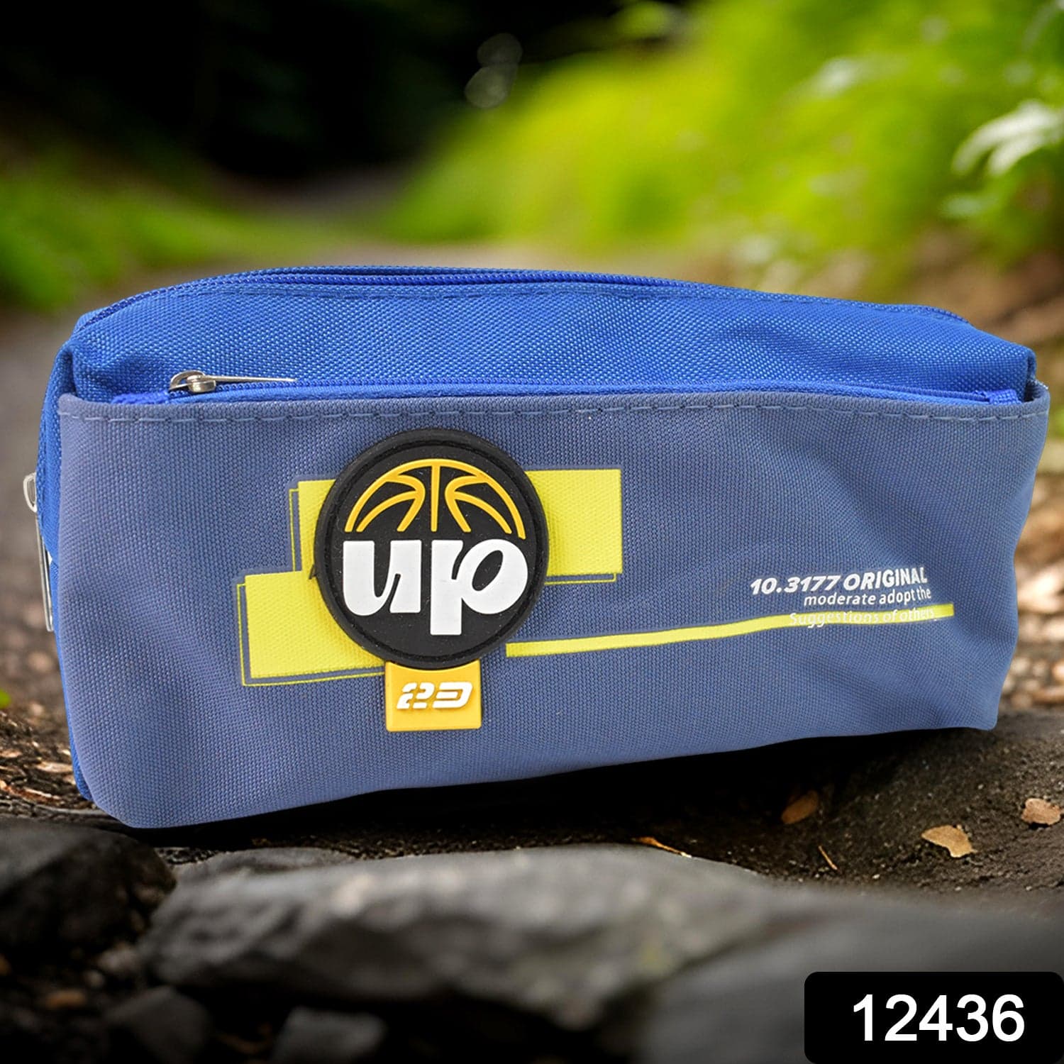 Pencil Pouch With Zipper (1 Pc / 2 Compartment) thumbnail 2