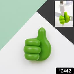12442 Green Thumb Shape Wireholder 1Pc
