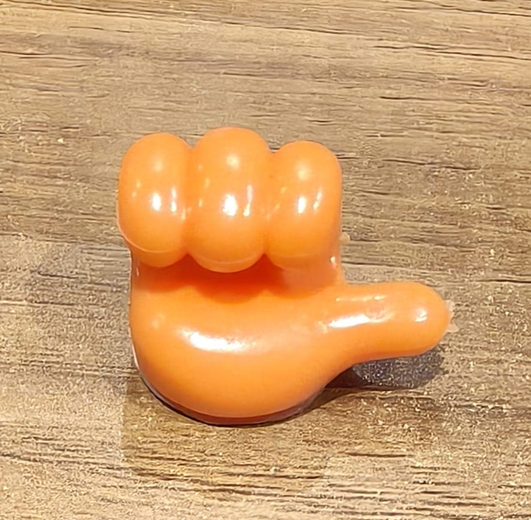 12443 Orange Thumb Shape Wireholder 1Pc thumbnail 7