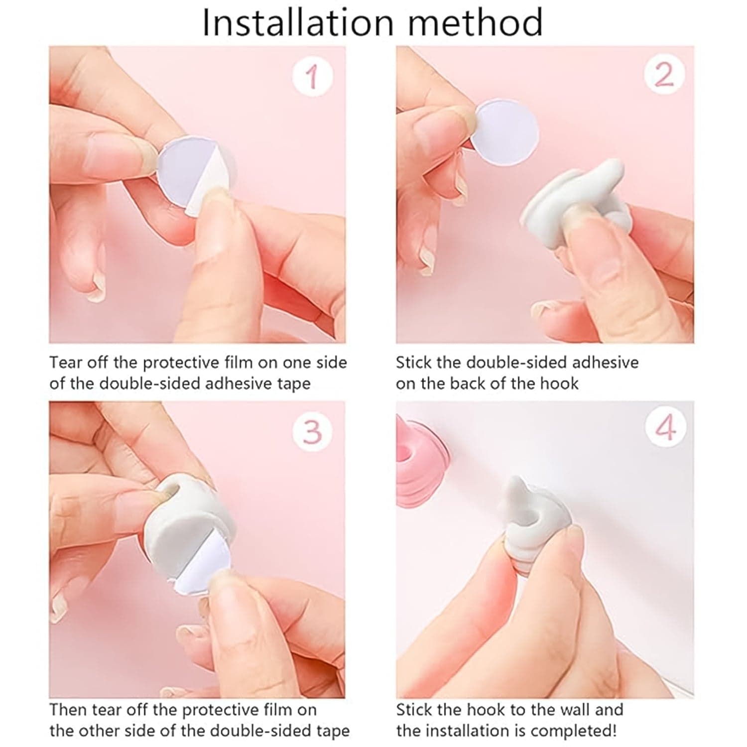 12444 White Thumb Shape Wireholder 1Pc thumbnail 6