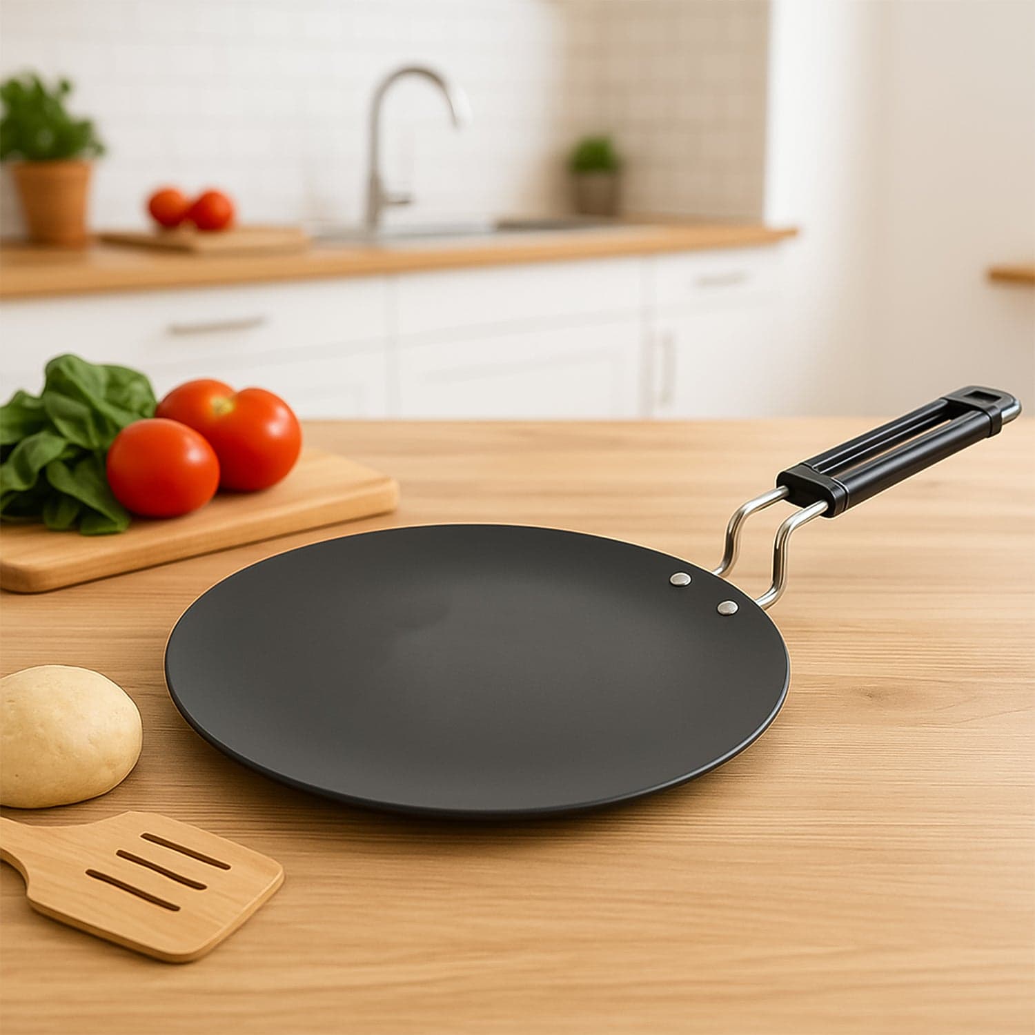 Non Stick Flat Tawa 10Inch 1Pc thumbnail 2