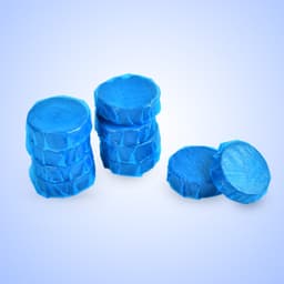Blue Bubble Toilet Bowl Cleaner of Powerful Decontamination for a Fresh & Durable Bathroom (10pc)