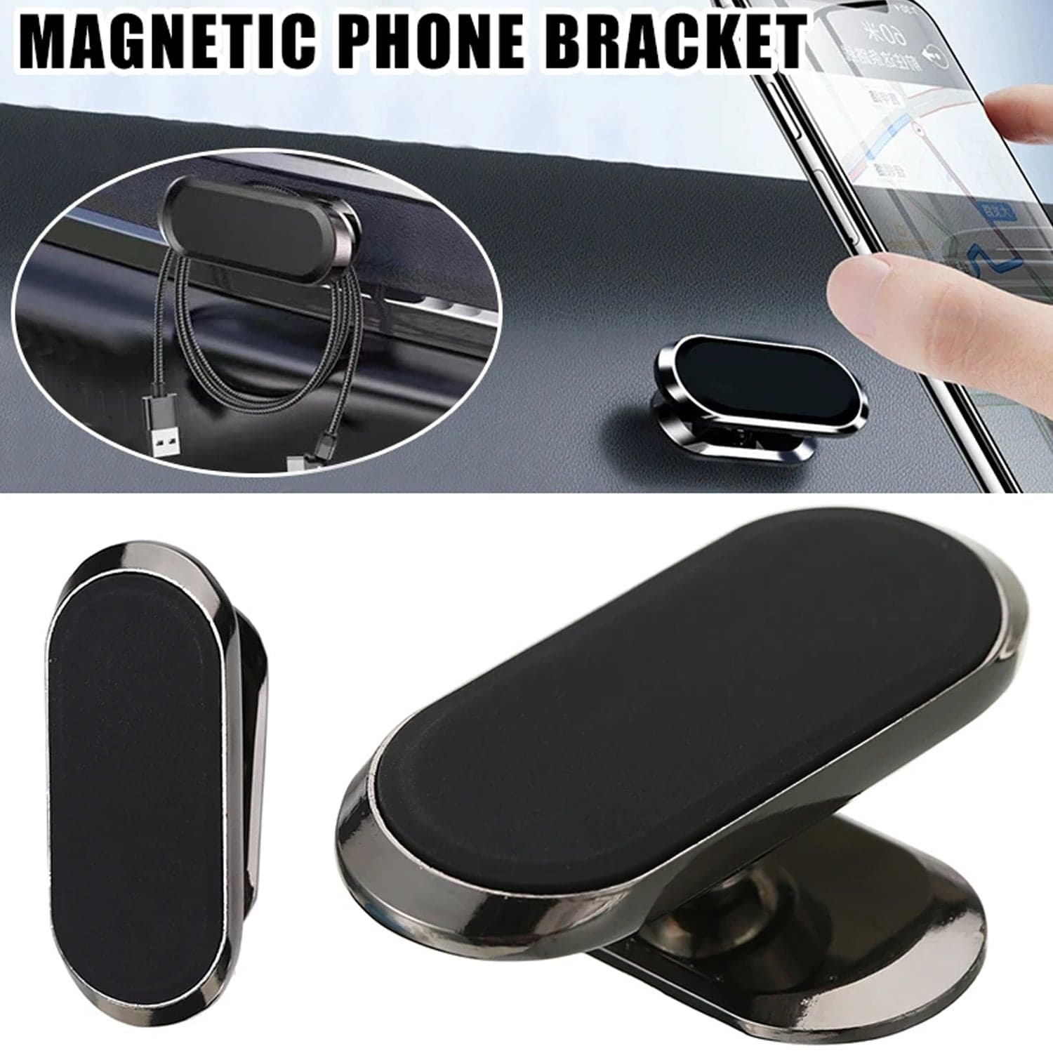 Magnetic Phone Mount/Holder For Car ID-12504 thumbnail 4