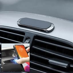 360D Rotation Magnetic Mobile Holder For Car Dashboard Stand Strongest Magnets Phone Metal Bracket Car