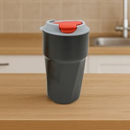 Stainless Steel Vacuum Insulated Travel Mug with Lid (1 Pc) - Coffee, Tea