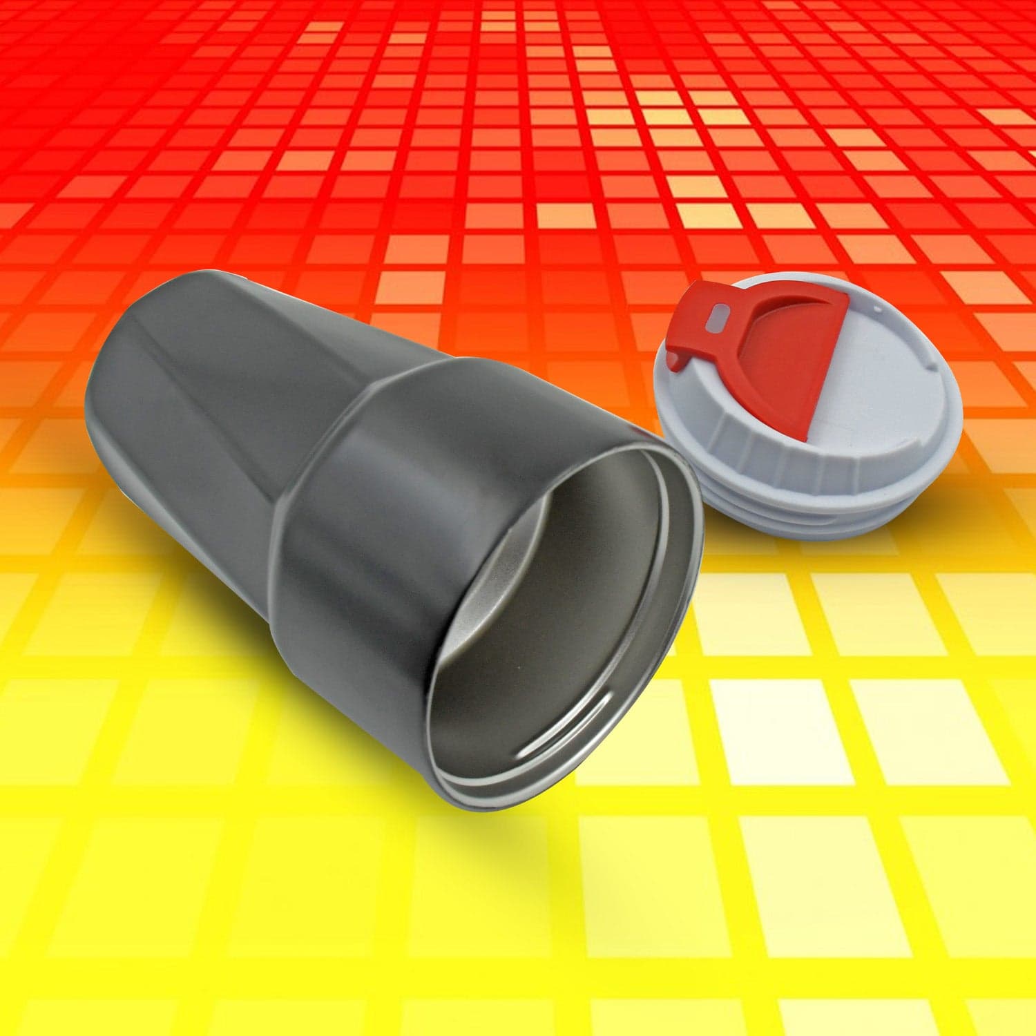Stainless Steel Vacuum Insulated Travel Mug with Lid (1 Pc) - Coffee, Tea thumbnail 5