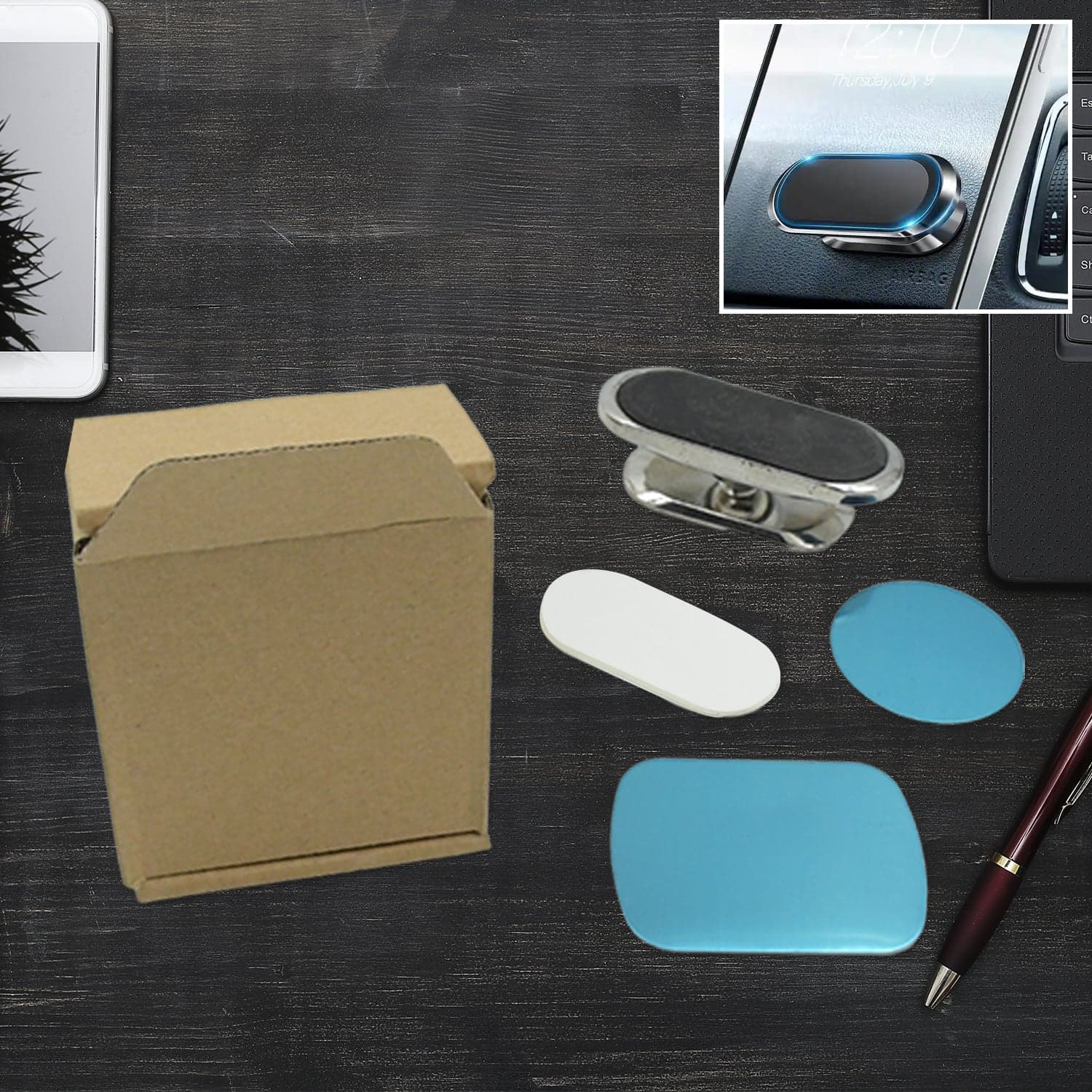 Magnetic Phone Mount/Holder For Car ID-12518 thumbnail 3