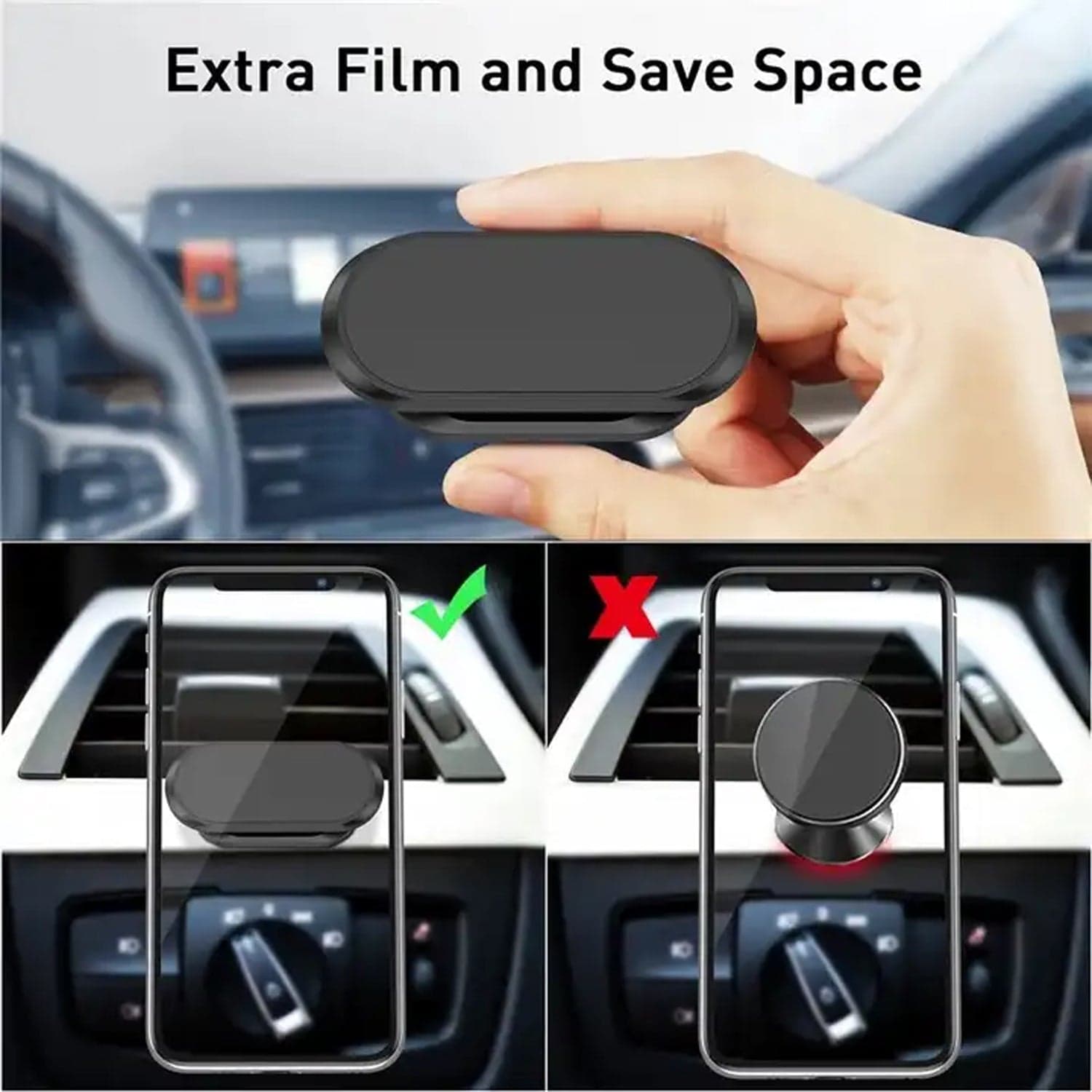 Magnetic Phone Mount/Holder For Car ID-12518 thumbnail 5