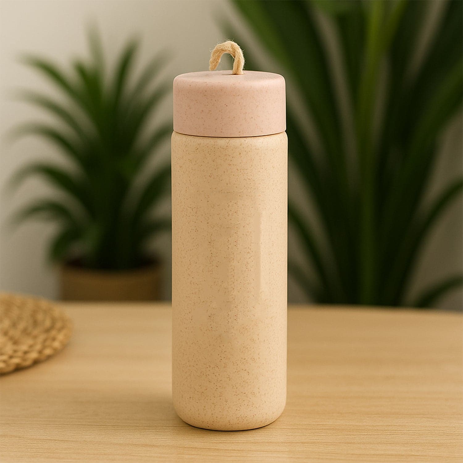 350ml Leak Proof Glass Water Bottle - Hot & Cold, BPA Free, Travel thumbnail 1