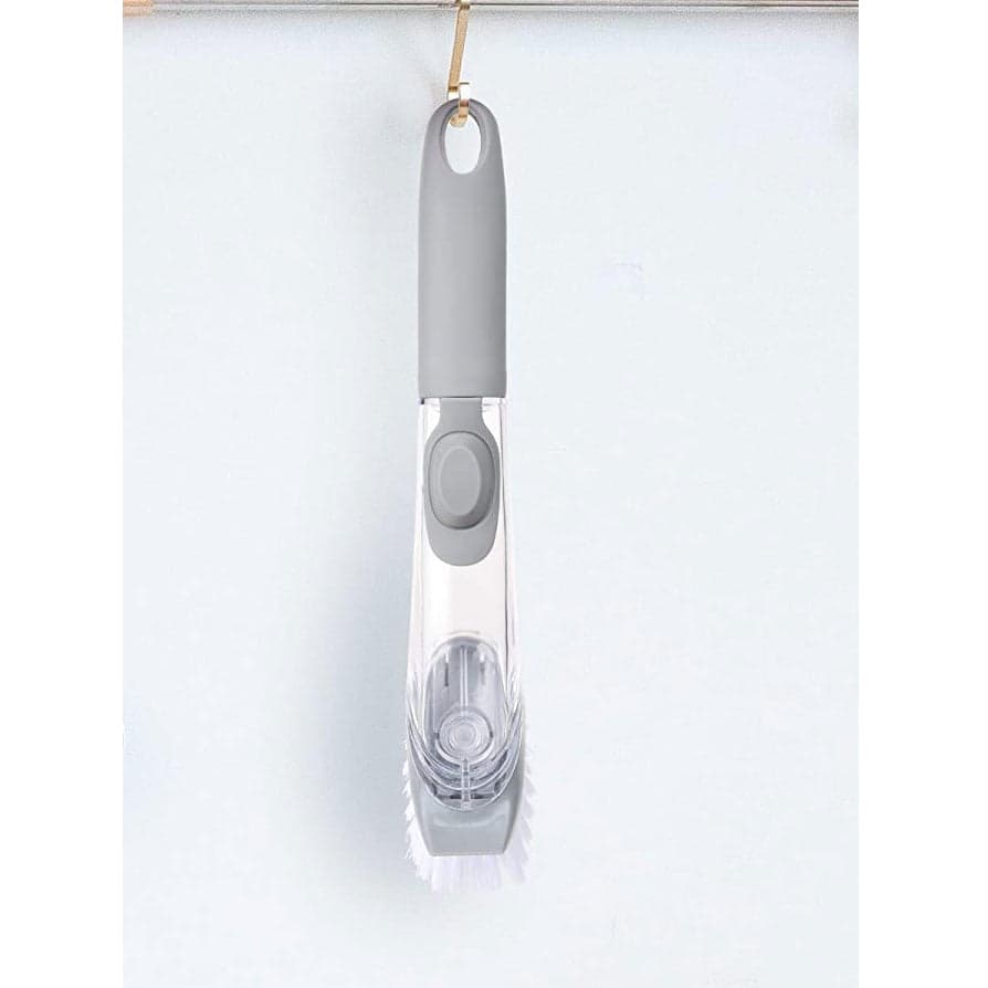 Home & Kitchen Cleaning Brushes, Scrubber, Soap Dispenser Scrub Brush For Pans Pots And Bathtub Sink (5 In 1) thumbnail 4