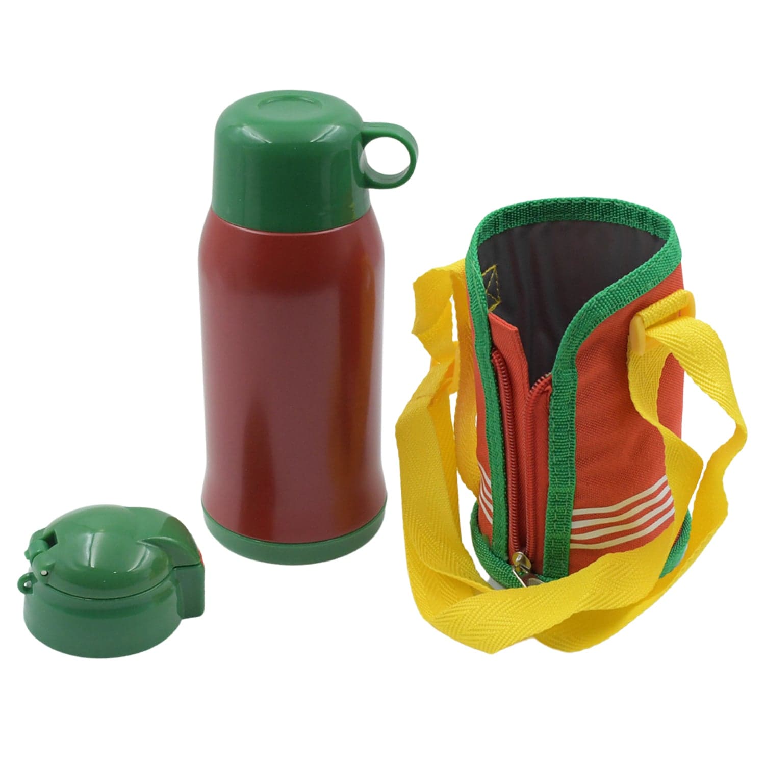 Premium Stainless Steel Insulated Sipper Bottle Print Water Flaskcartoon Vacuum Hot Cold For Kids / Travelling Water Bottle For Kids With Up Straw thumbnail 5