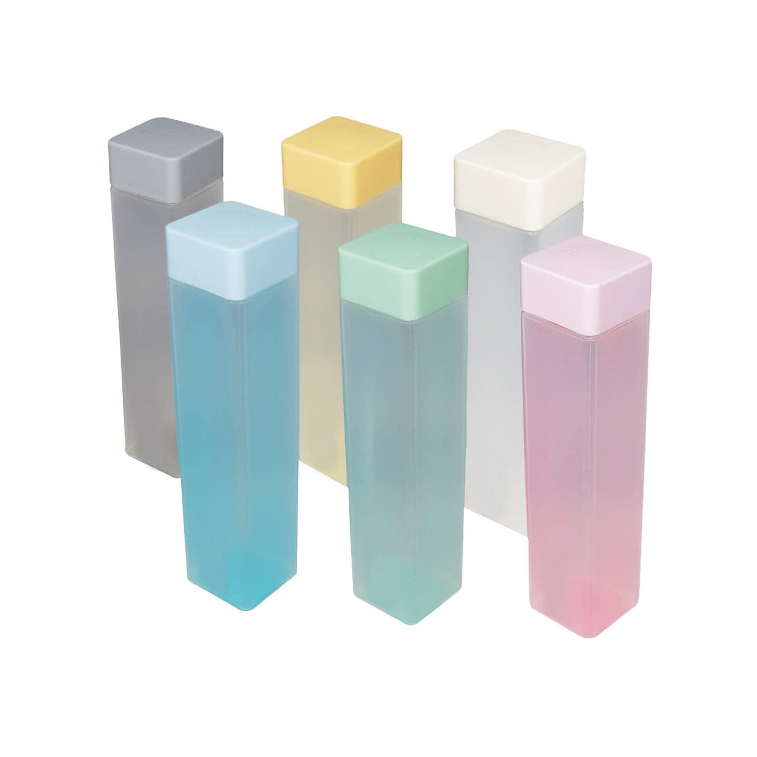 Large Capacity Plastic Water Bottle | Set of 6 | Square Water Bottle (940ml each) thumbnail 8