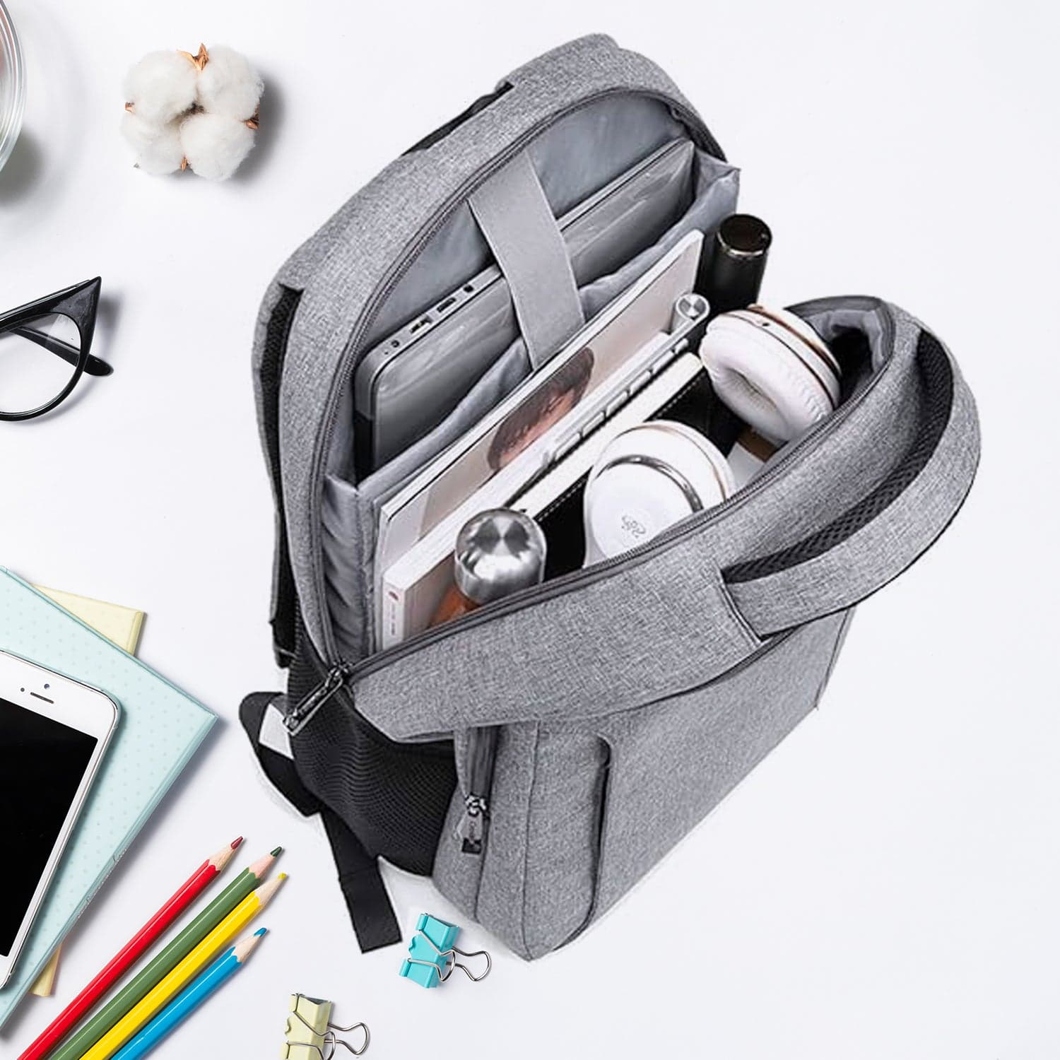 Laptop Bag With Adjustable Shoulder Strap & Storage Pockets thumbnail 1
