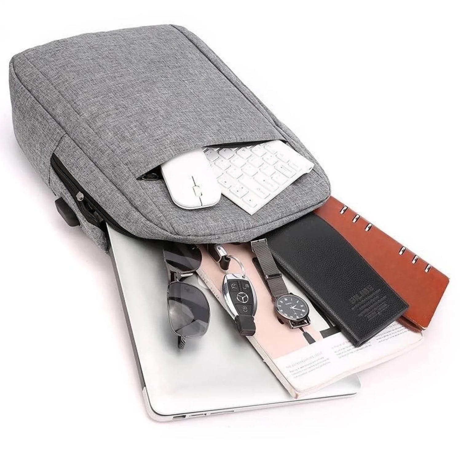 Laptop Bag With Adjustable Shoulder Strap & Storage Pockets thumbnail 3