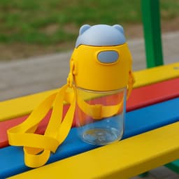 Large Capacity Plastic Water Bottle (1 Pc)