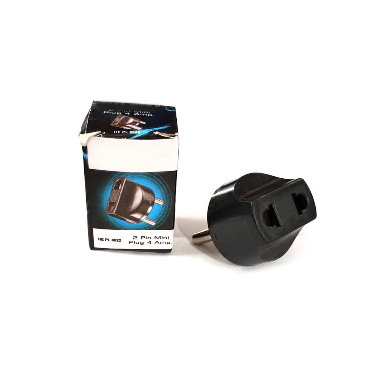 2 Pin 4 Amp. Conversion Electrical Connector Plug, 2 Pin Plug Converter, Plug Adapter With Color Box (1 Pc ) thumbnail 5