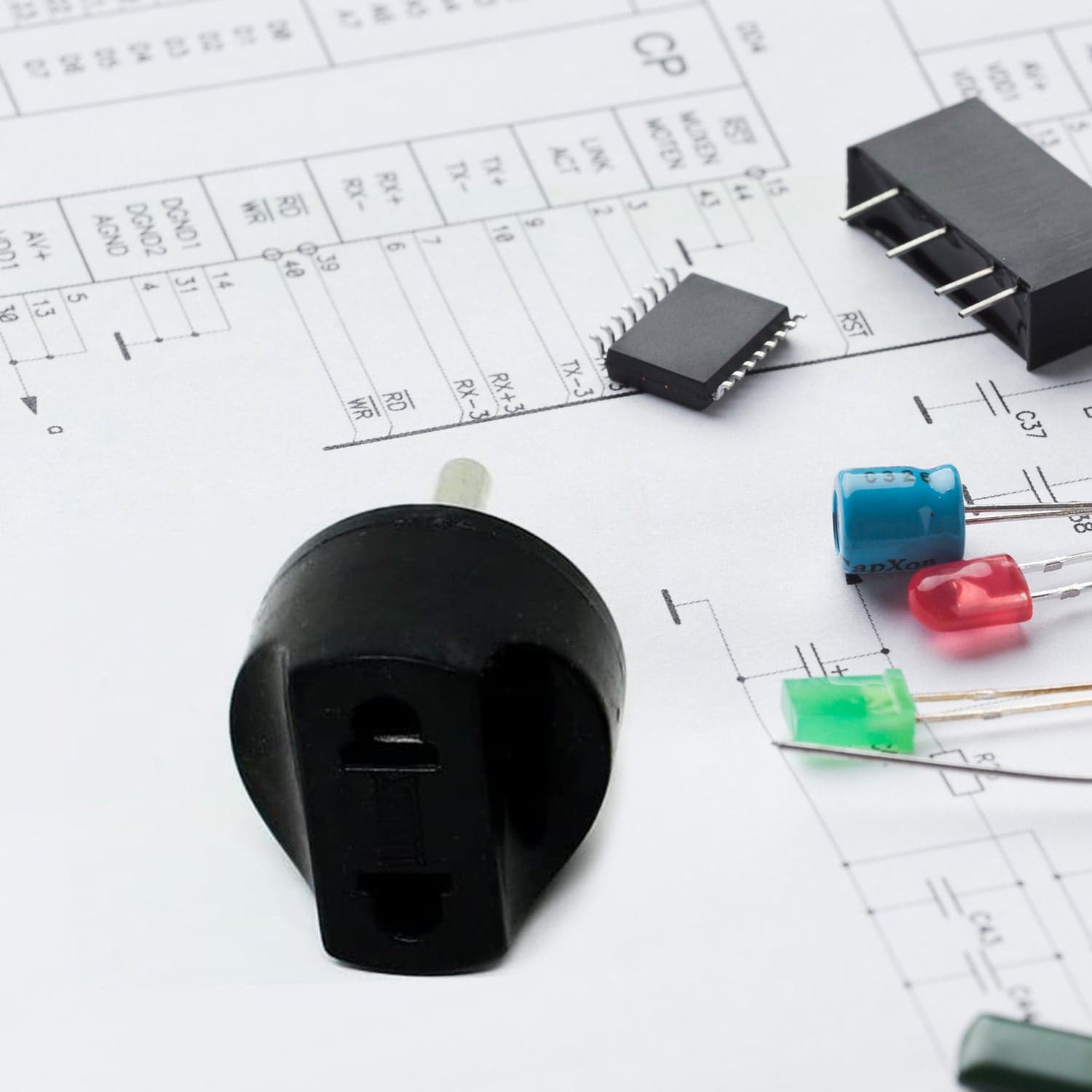 2 Pin 4 Amp. Conversion Electrical Connector Plug, 2 Pin Plug Converter, Plug Adapter With Color Box (1 Pc ) thumbnail 7