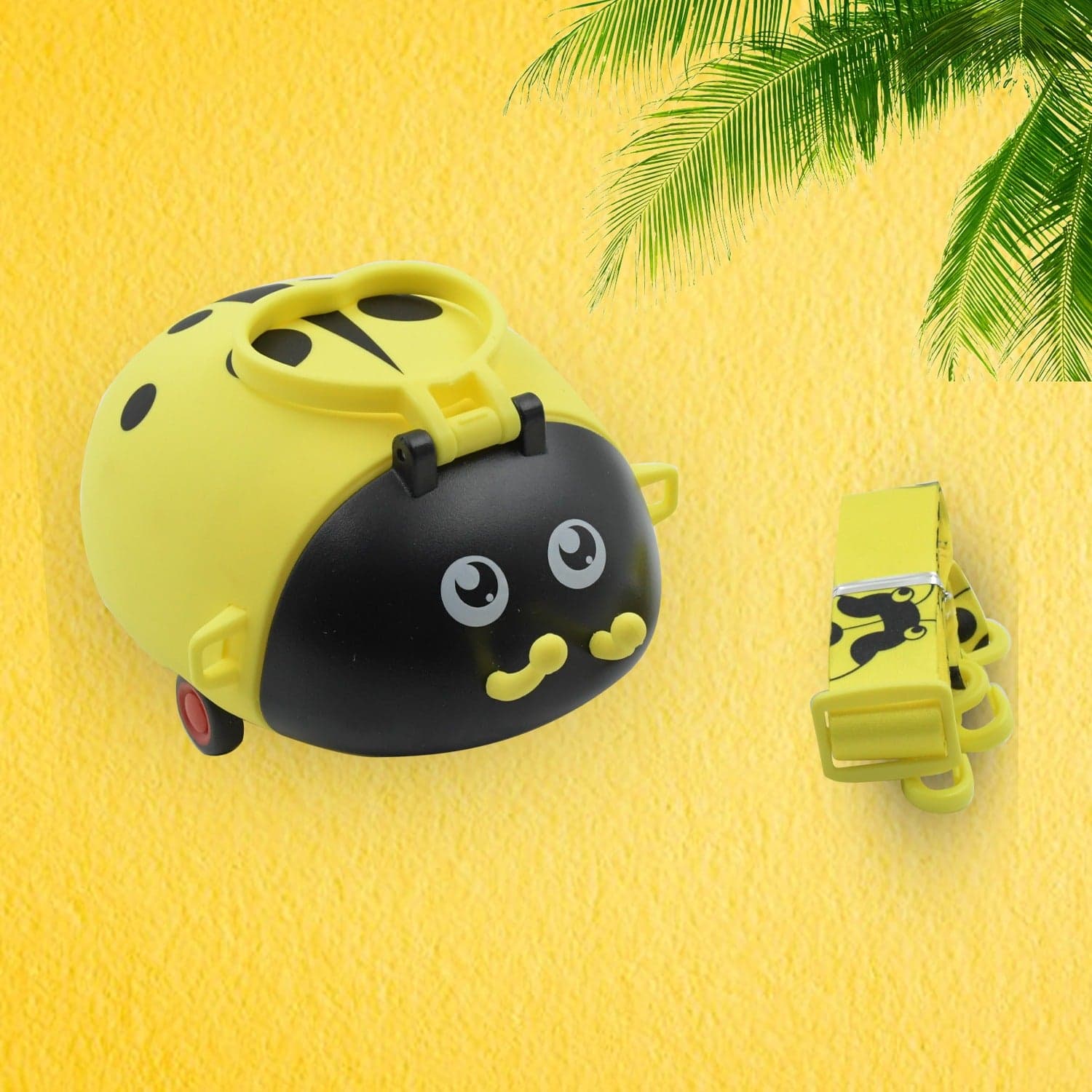 Cute Plastic Bug Shape Water Bottle With Adjustable Shoulder Strap thumbnail 10