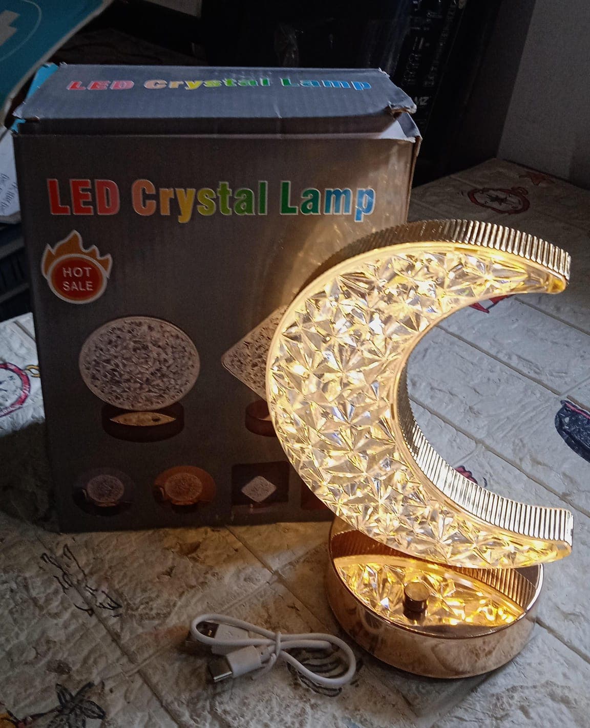 Crystal Table Lamp thumbnail 11