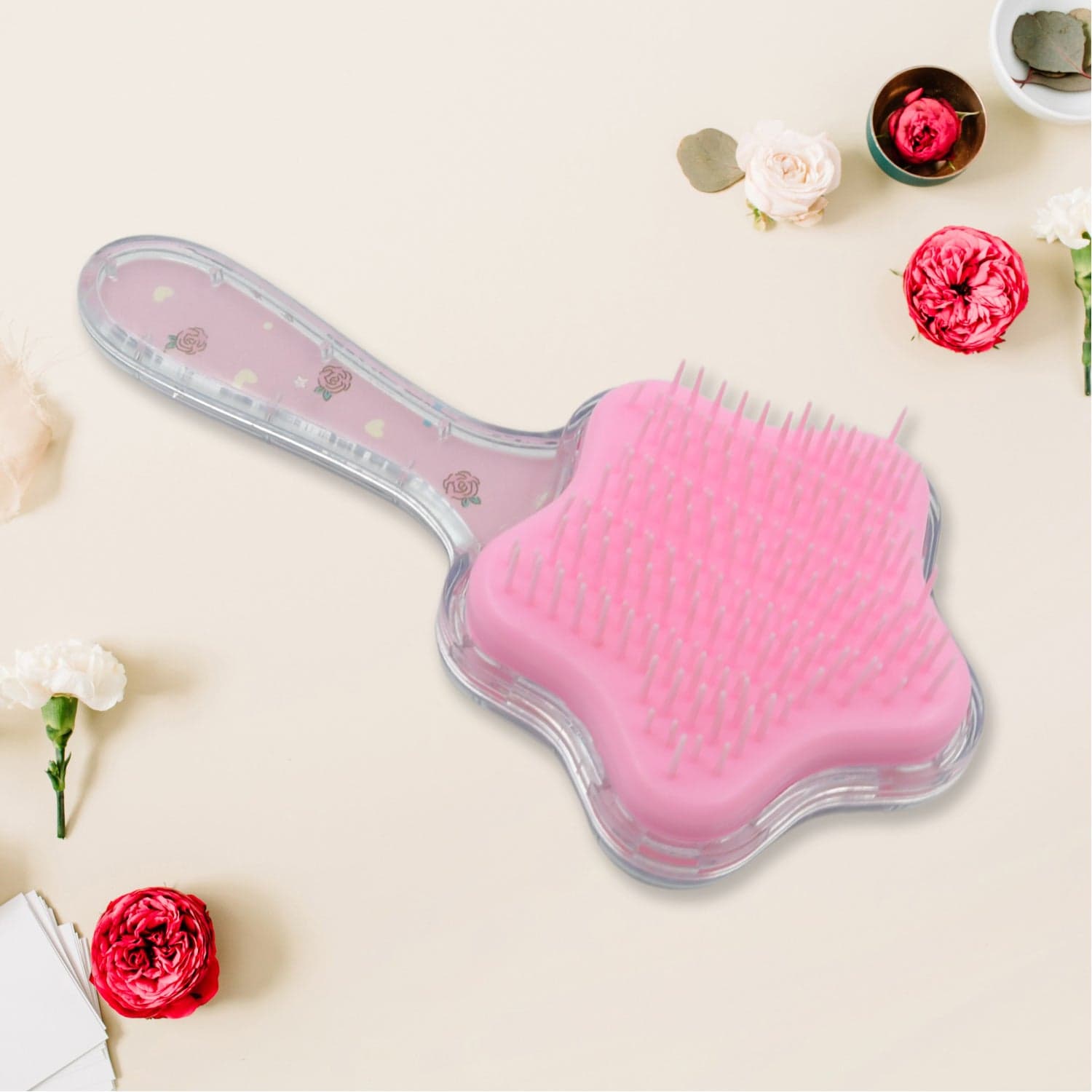 Cartoon Hair Brush Massage Shower Comb Blur Wet Salon Hair Brushes Hair Styling Tools thumbnail 6