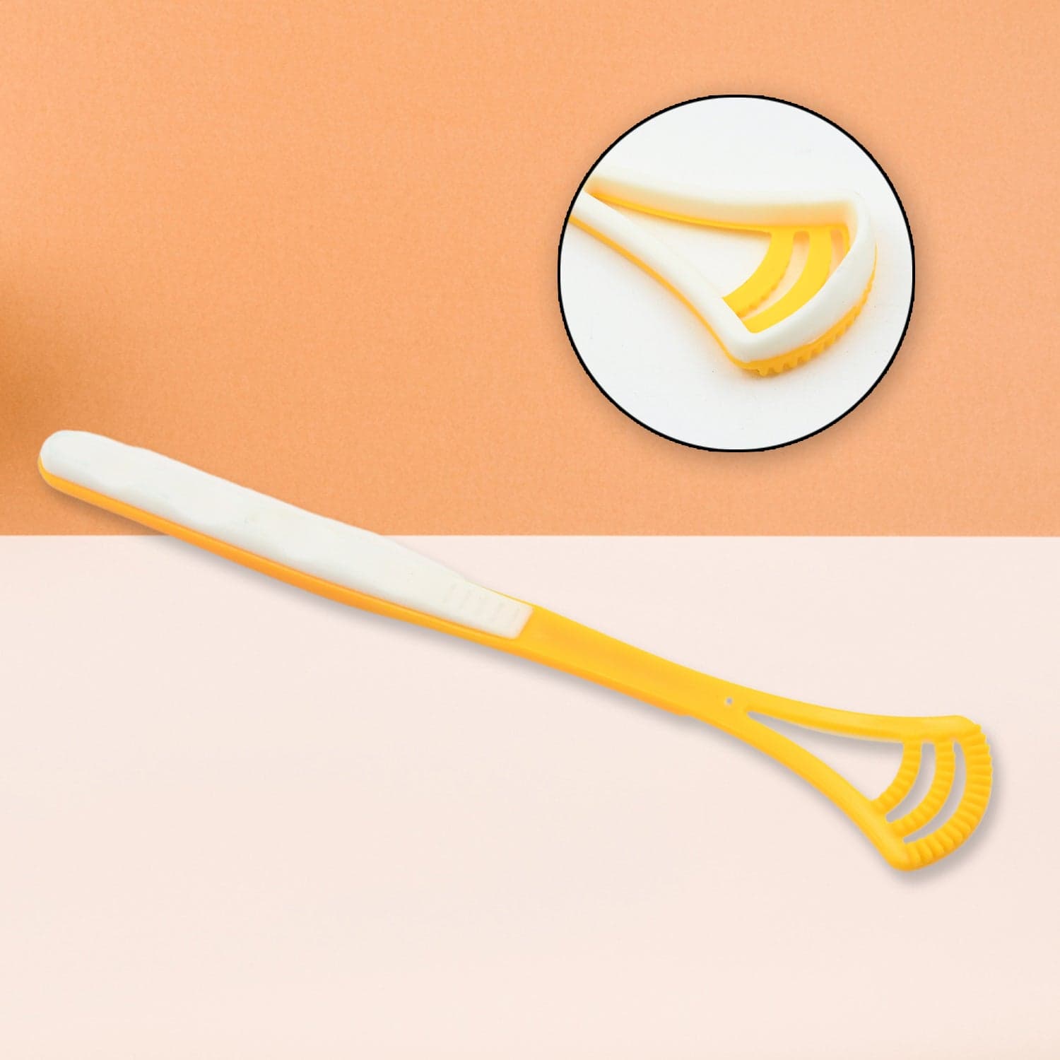 Tongue Scraper & Brush for Fresh Breath (1 Pc) thumbnail 4