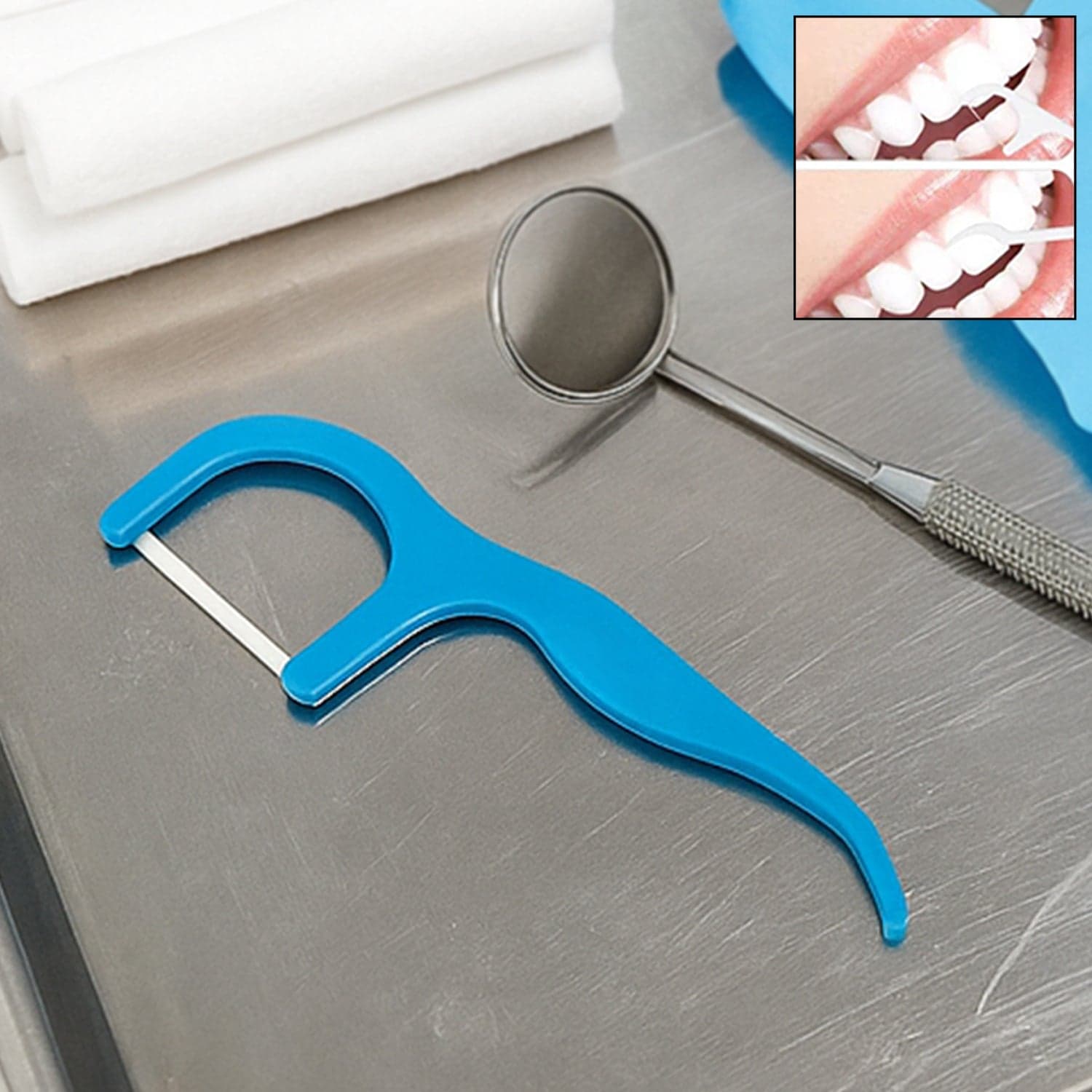 2 In 1 Tooth Picks Flosses ID-12578 thumbnail 1