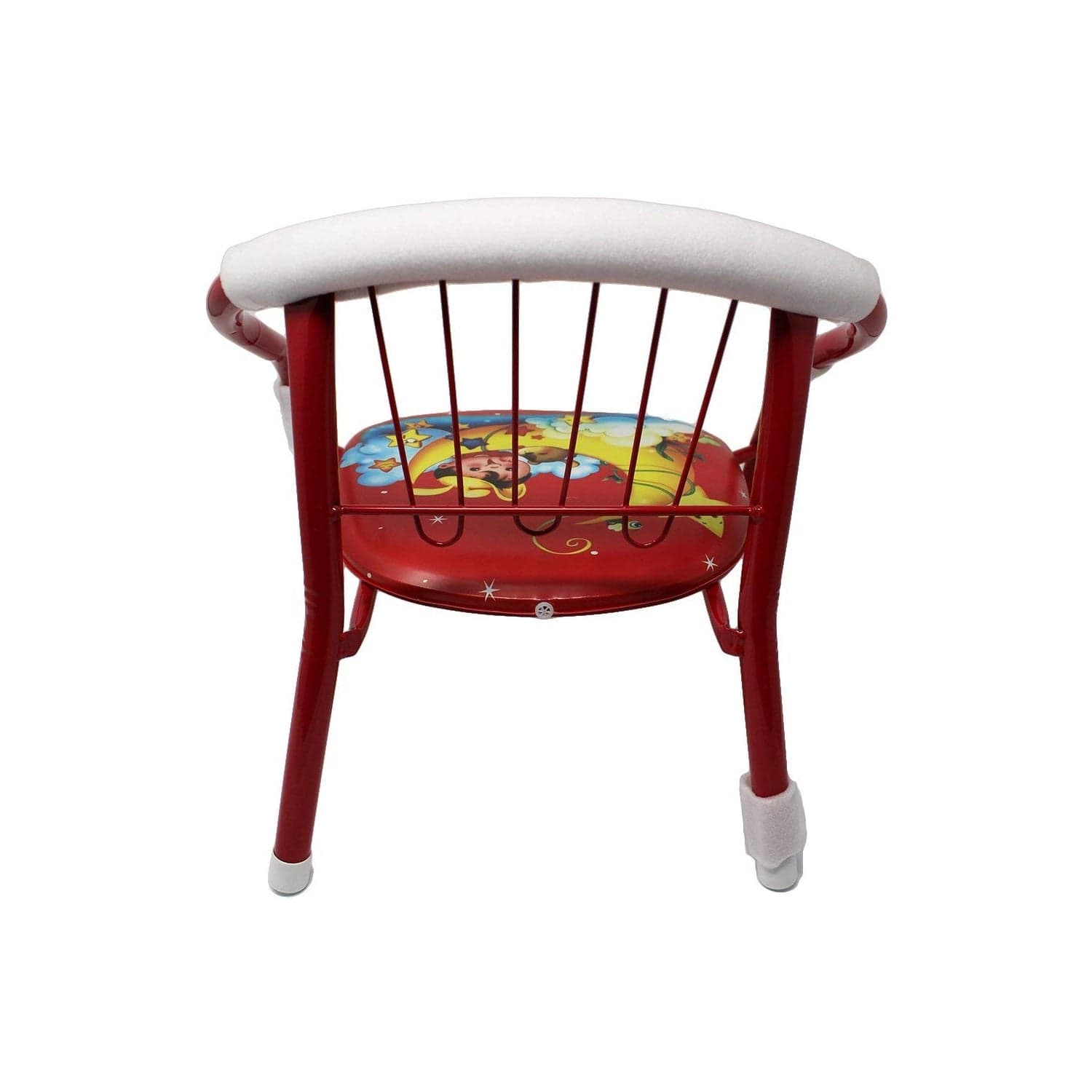 Multicolor Cartoon Design Baby Chair with Metal Backrest Frame & Sound Seated Soft Cushion for kids & Toddlers (MOQ - 4 pcs) thumbnail 1