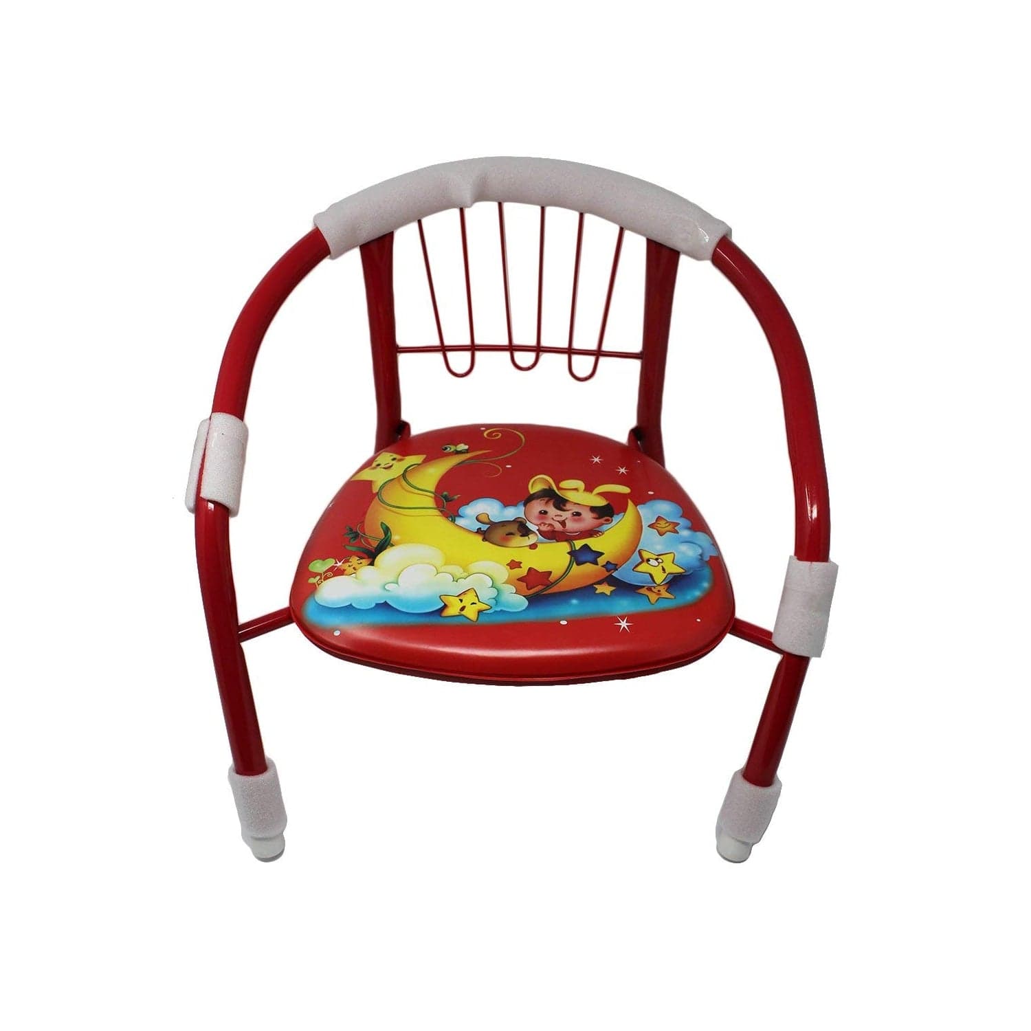 Multicolor Cartoon Design Baby Chair with Metal Backrest Frame & Sound Seated Soft Cushion for kids & Toddlers (MOQ - 4 pcs) thumbnail 5
