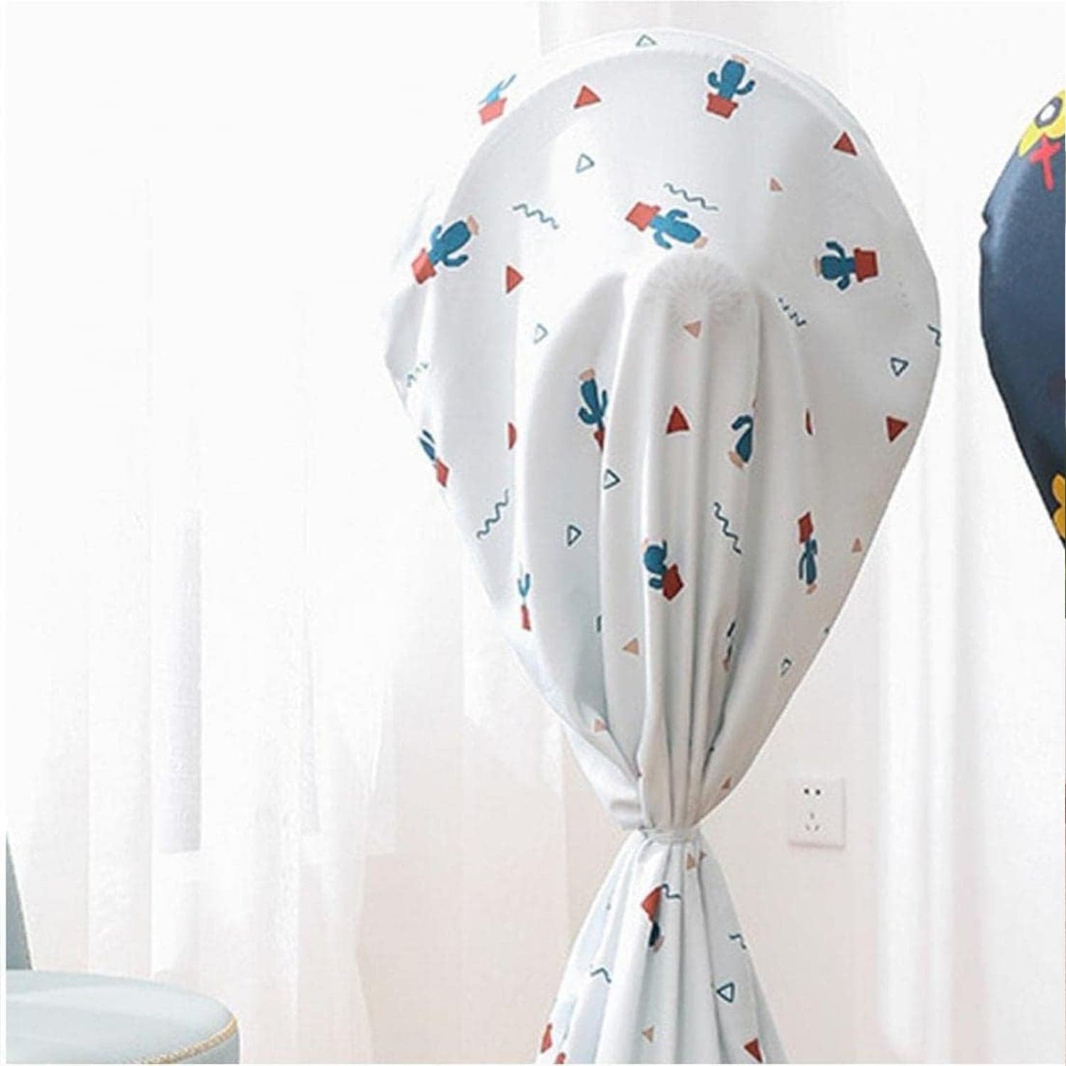 Decorative Dustproof And Waterproof Table Fan Cover thumbnail 3