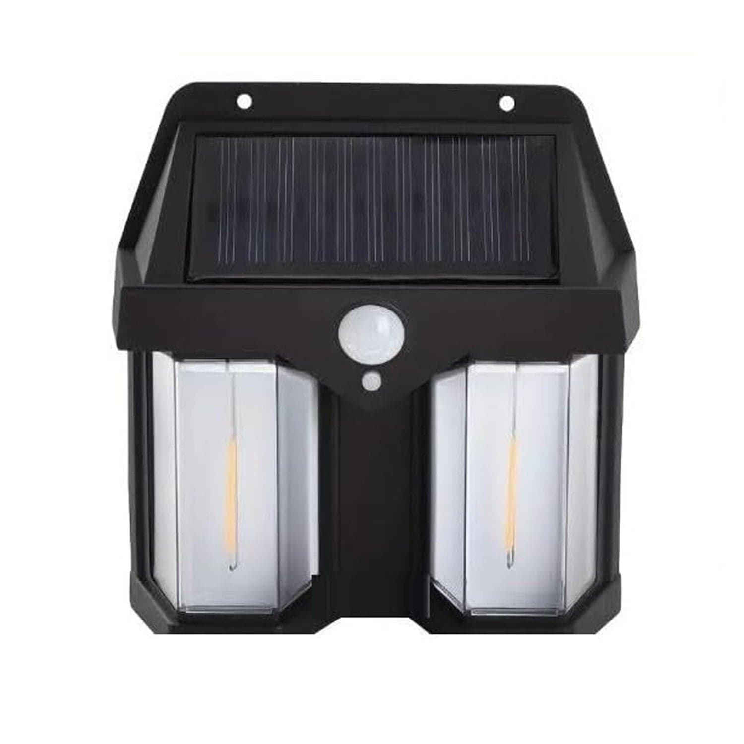 Outdoor Solar Wall Lamp Outdoor Waterproof High Quality Lamp Induction Garden Lamp Garden Villa Night Lamp Double Lamp Light (1 Pc) thumbnail 4
