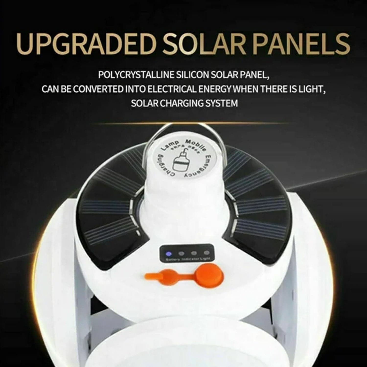 Solar Multi-Functional Emergency Led Light Of Usb Rechargeable thumbnail 4