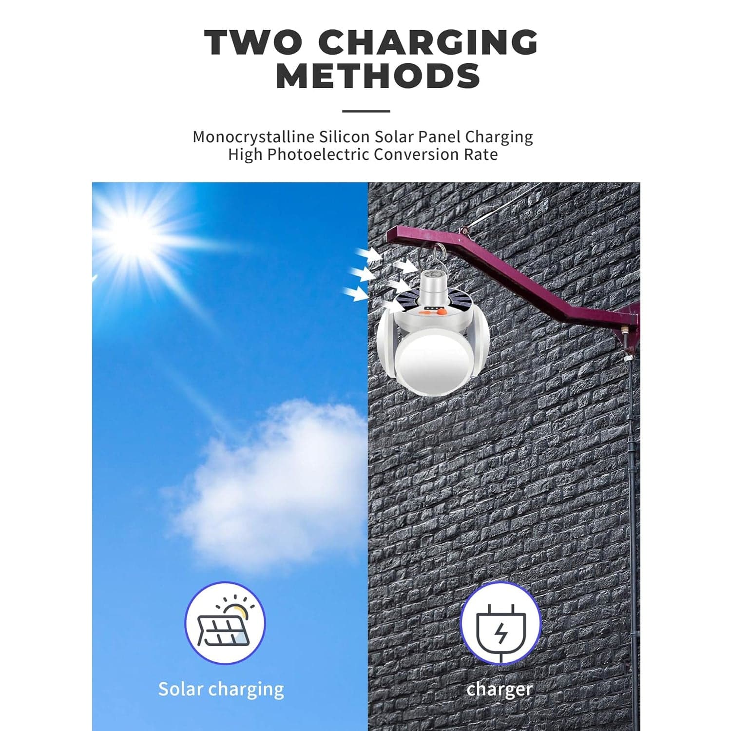 Solar Multi-Functional Emergency Led Light Of Usb Rechargeable thumbnail 8