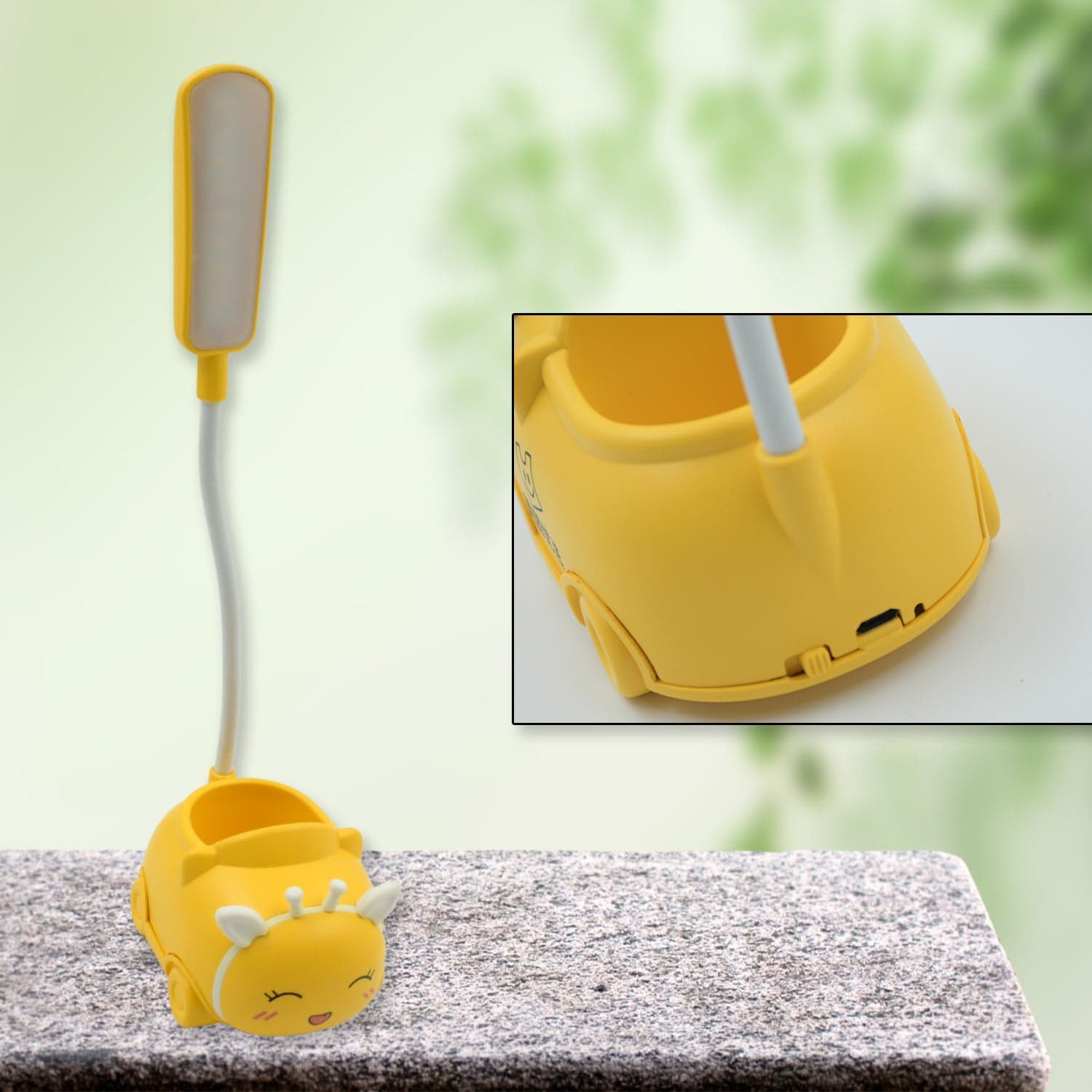 360° Adjustable Foldable LED Desk & Reading Lamp of USB Rechargeable (1 Pc) thumbnail 5