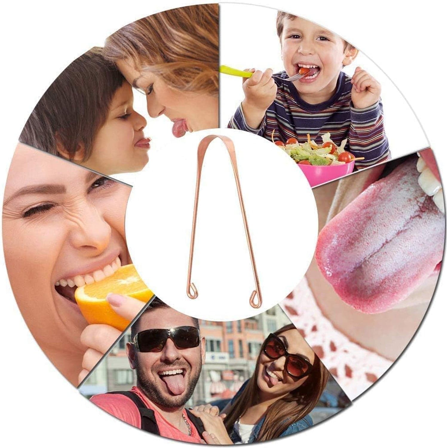 Tongue Cleaner For Kids & Adults | Tongue Scraper For Bad Breath ID-12594 thumbnail 7