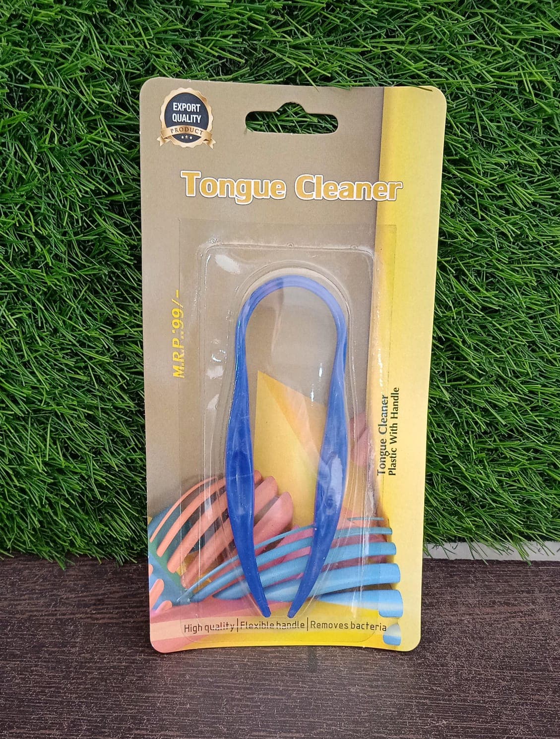 Plastic Tongue Cleaner For Kids & Adults | Tongue Scraper For Bad Breath ID-12595 thumbnail 6