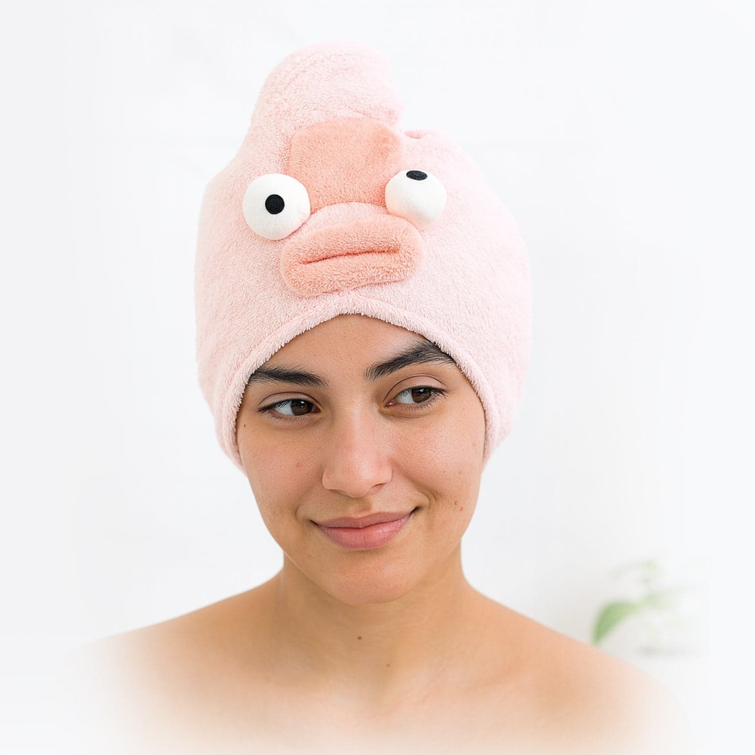 Soft Microfiber Cartoon Design Hair Drying Towel Wrap thumbnail 2