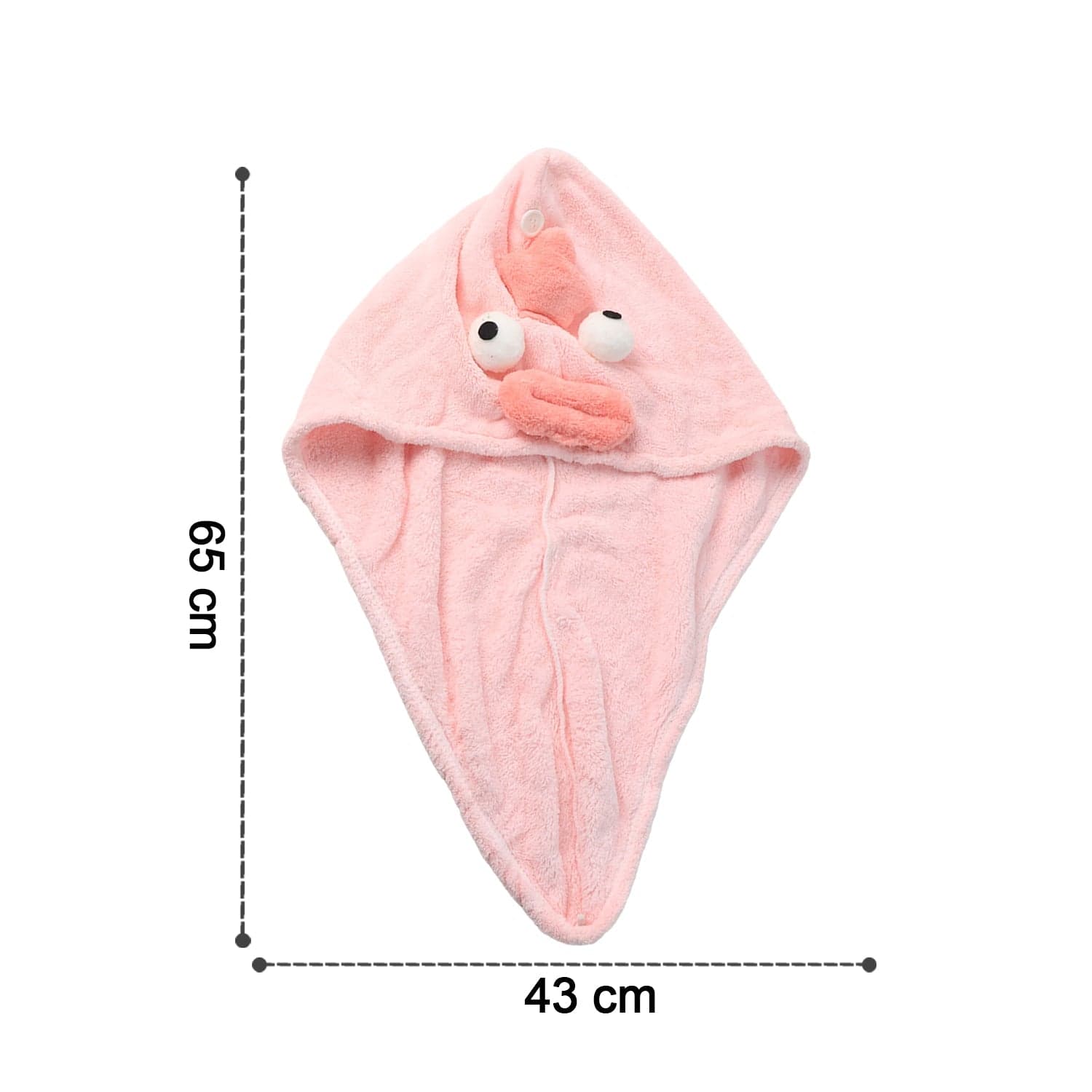 Soft Microfiber Cartoon Design Hair Drying Towel Wrap thumbnail 3