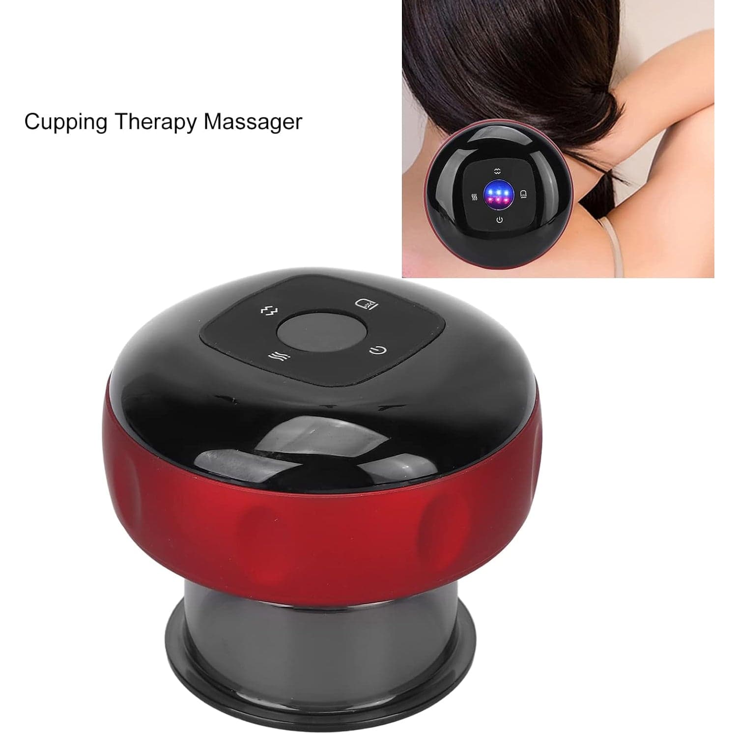 Electric Intelligent Breathing Cupping Massage Instrument (1 Pc) thumbnail 3
