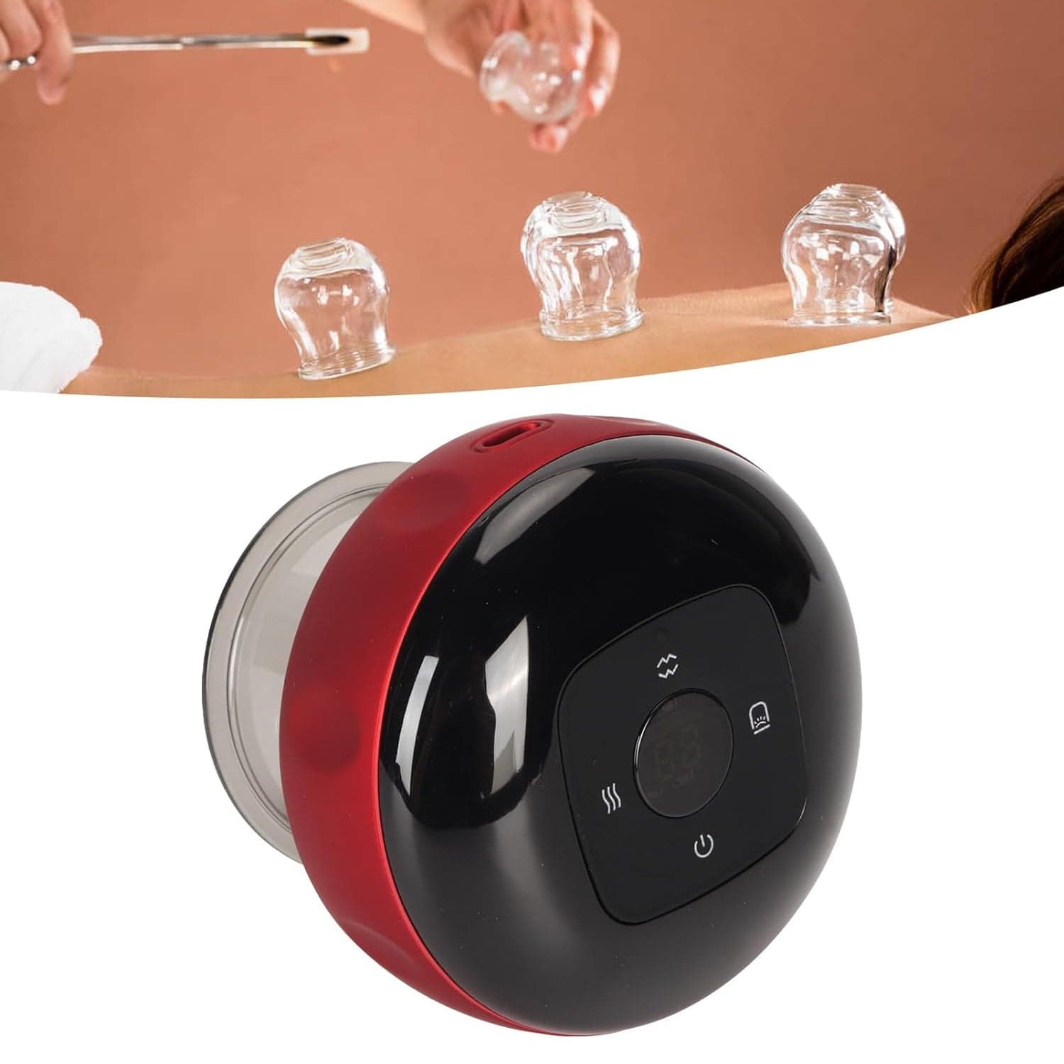 Electric Intelligent Breathing Cupping Massage Instrument (1 Pc) thumbnail 4
