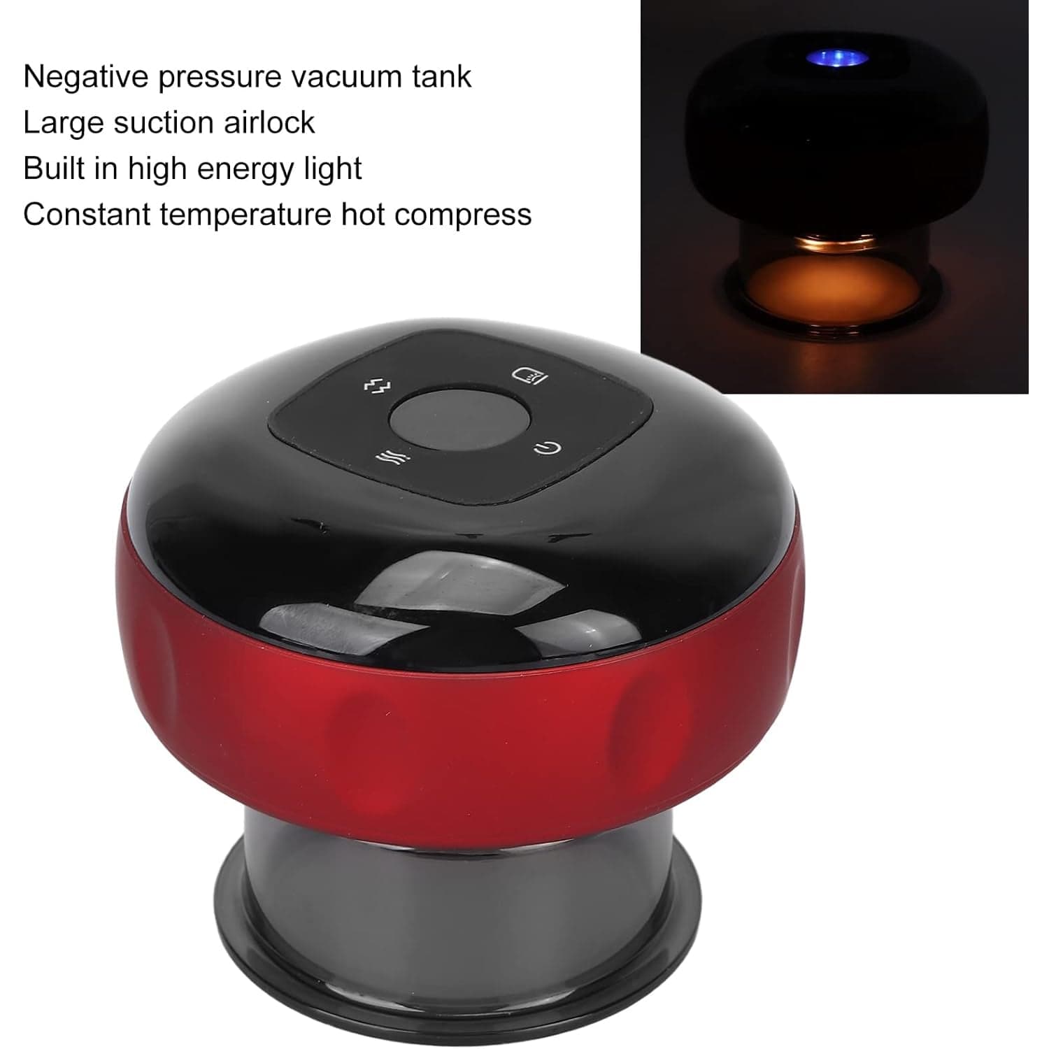 Electric Intelligent Breathing Cupping Massage Instrument (1 Pc) thumbnail 8