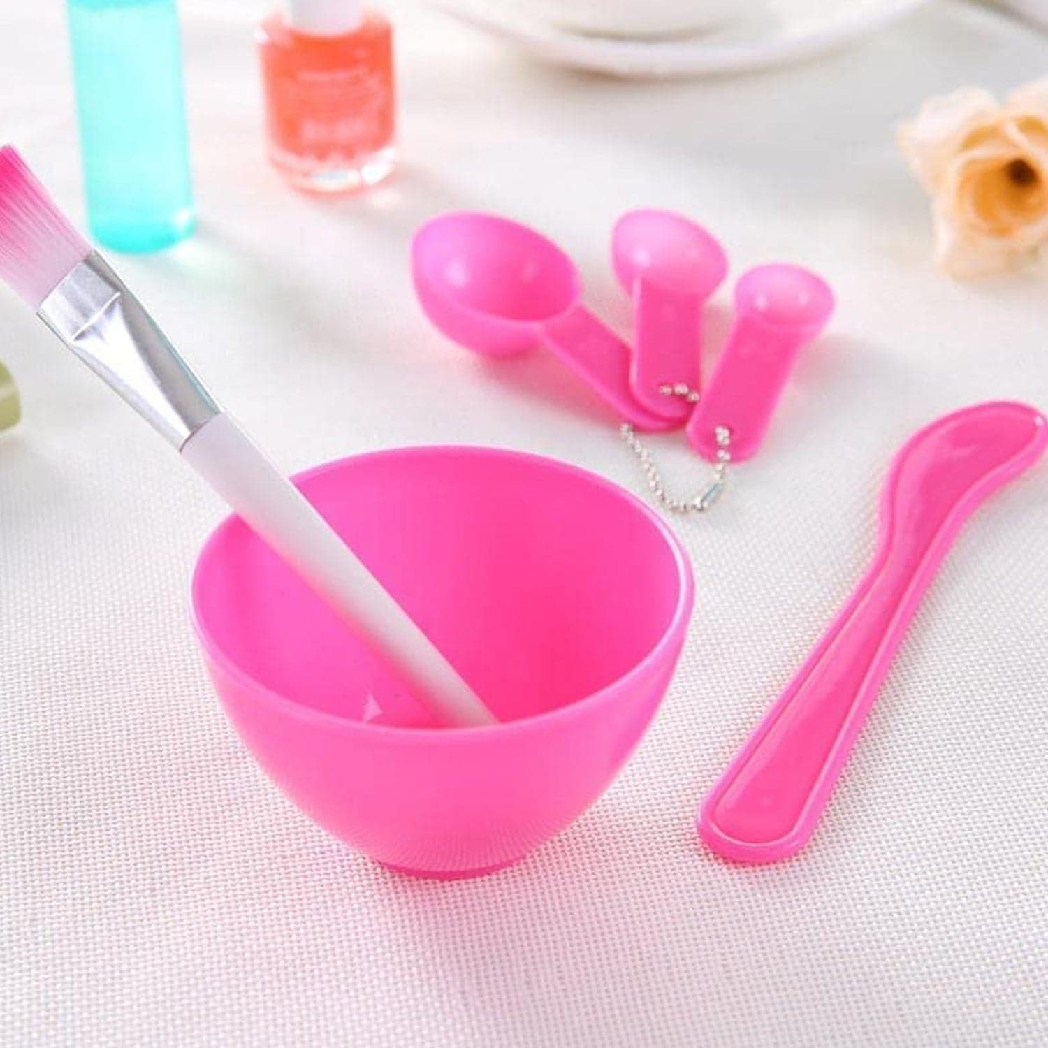Facial Mask Bowl Set for Girls (6-Pcs) thumbnail 4
