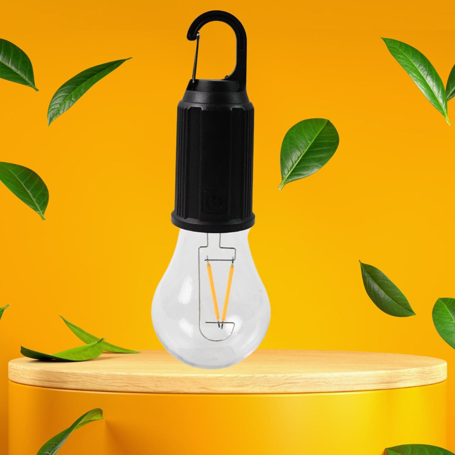 Rechargeable LED Camping Lantern of 3 Modes, Portable with Clip Hook (1 Pc) thumbnail 1