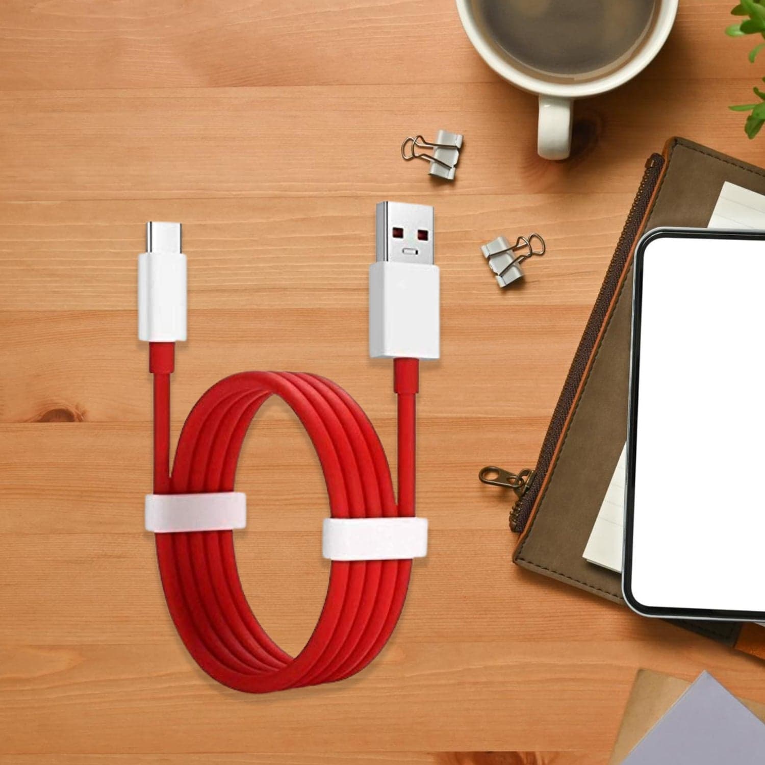 Unique Type C Dash Charging USB Data Cable | Fast Charging Cable | Data Transfer Cable For All C Type Mobile Use thumbnail 5