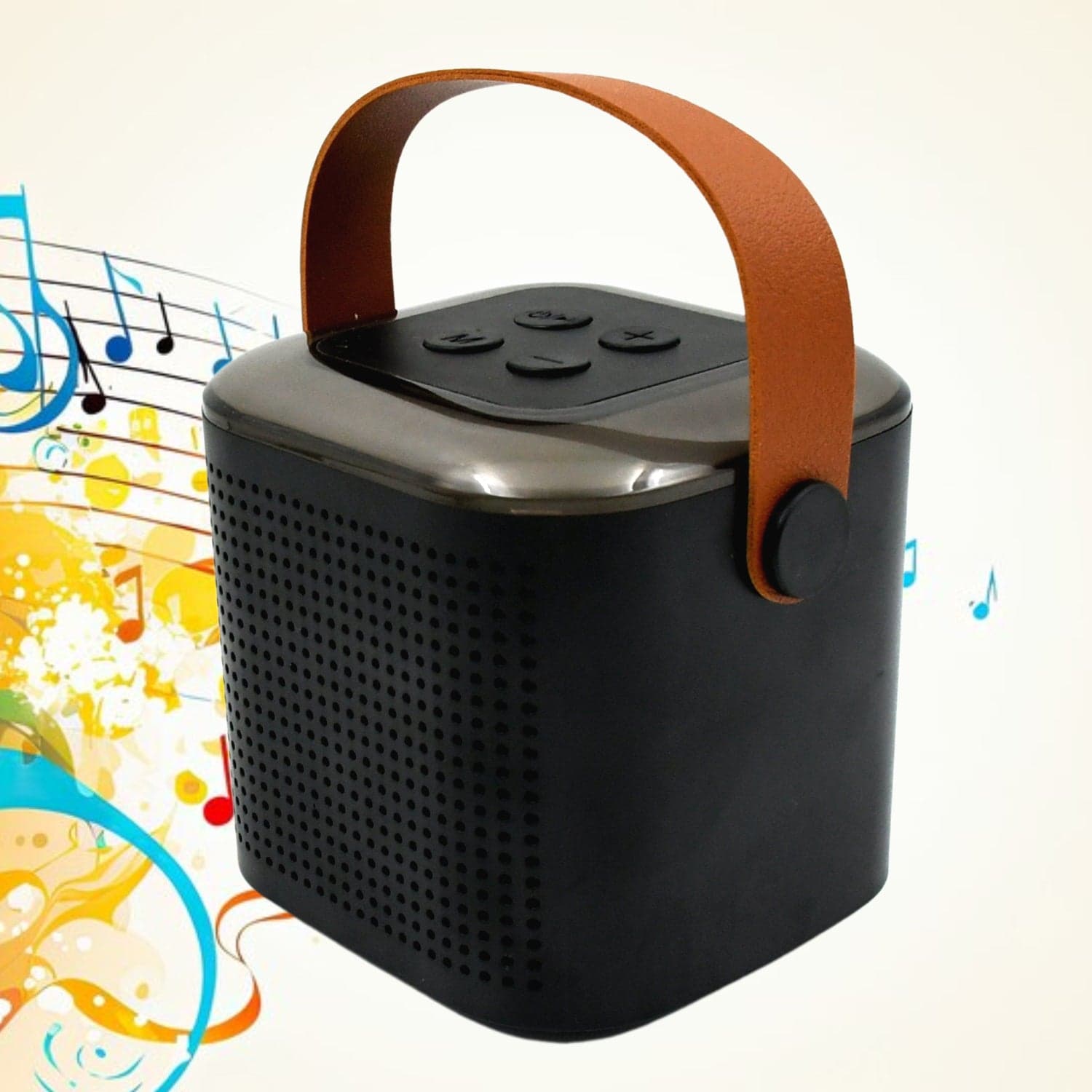 Wireless Speaker Microphone Set, Rgb Light Support Memory Card Portablekaraoke Machine Perfect For Travel Tv thumbnail 3