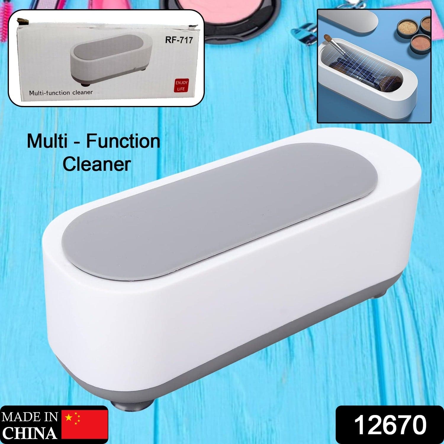 Ultrasonic Jewellery Cleaner of Portable High-Frequency Cleaning Machine (Battery Not Included) thumbnail 2