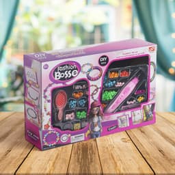Hair Styling Clasp Clips Twisting Stringing Beads Kit For Girls